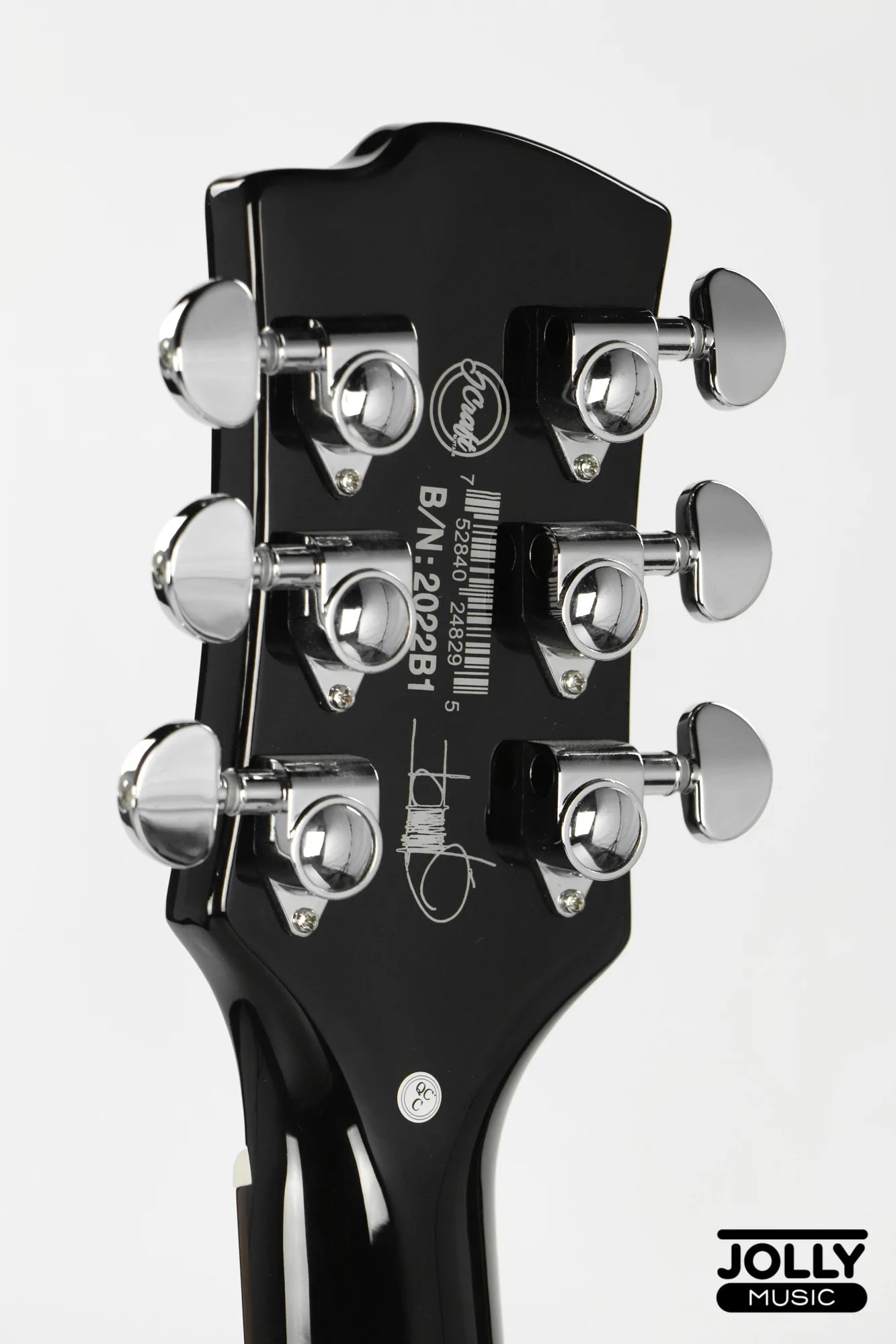 JCraft AR-2 JM Semi-Hollow Electric Guitar - Sunburst