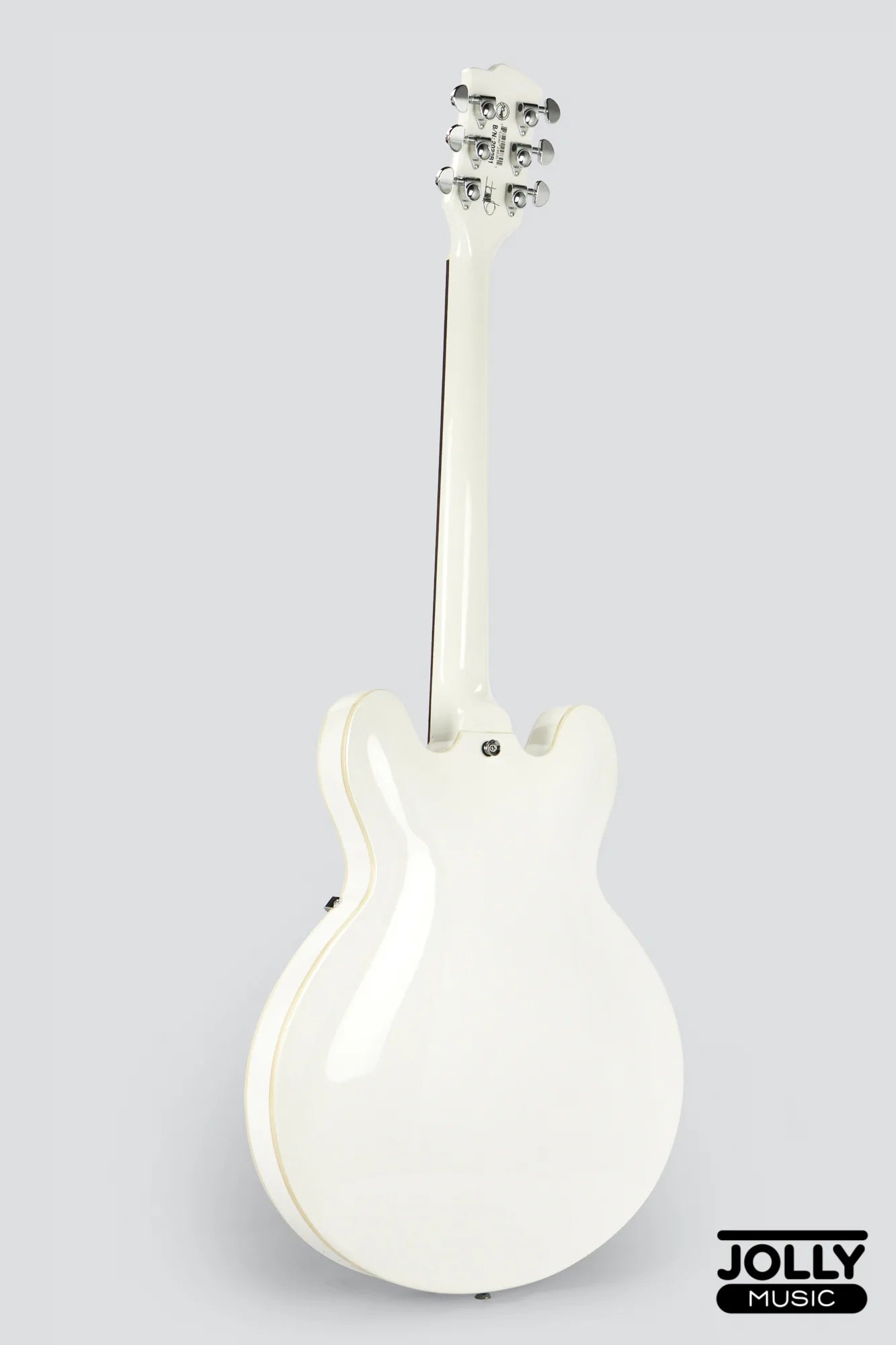 JCraft AR-2 JM Semi-Hollow Electric Guitar - Snow