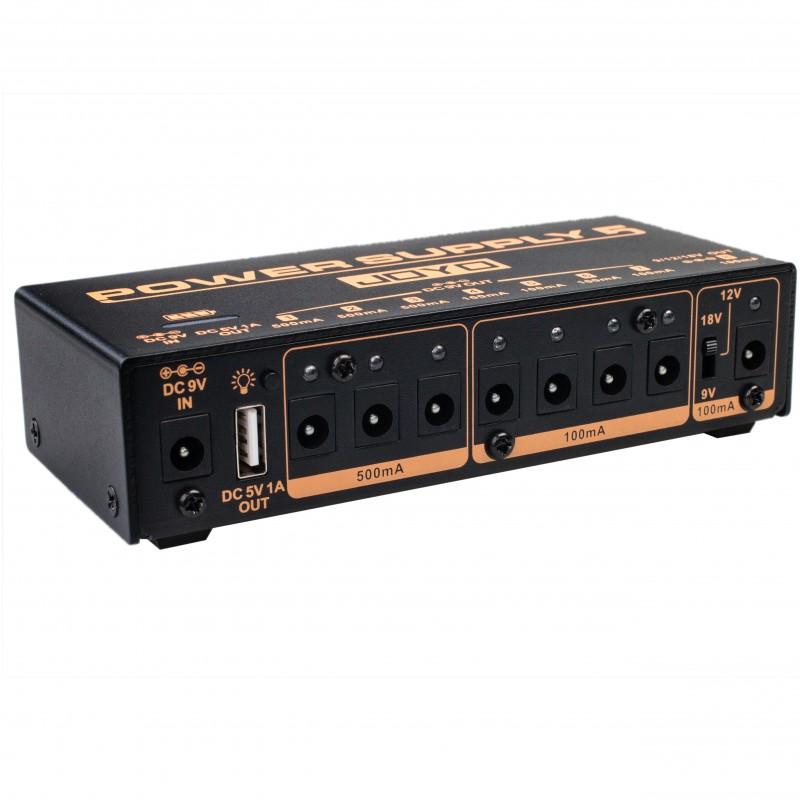 Joyo JP-05 Uninterrupted Rechargeable Guitar Effects Power Supply with USB Charging - GuitarPusher