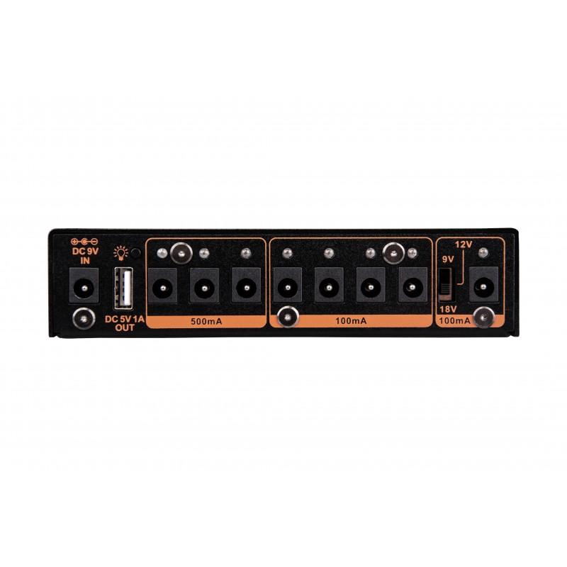 Joyo JP-05 Uninterrupted Rechargeable Guitar Effects Power Supply with USB Charging - GuitarPusher