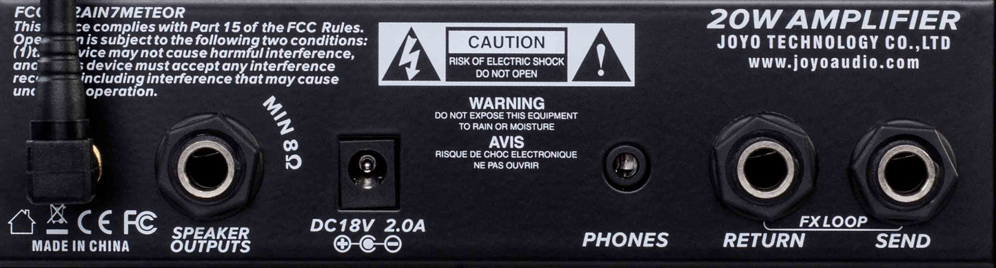 Joyo Bantamp Meteor British Hi-Gain Amp Head 20w