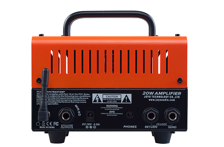 Joyo Bantamp Firebrand Modern high-gain Amp Head 20w