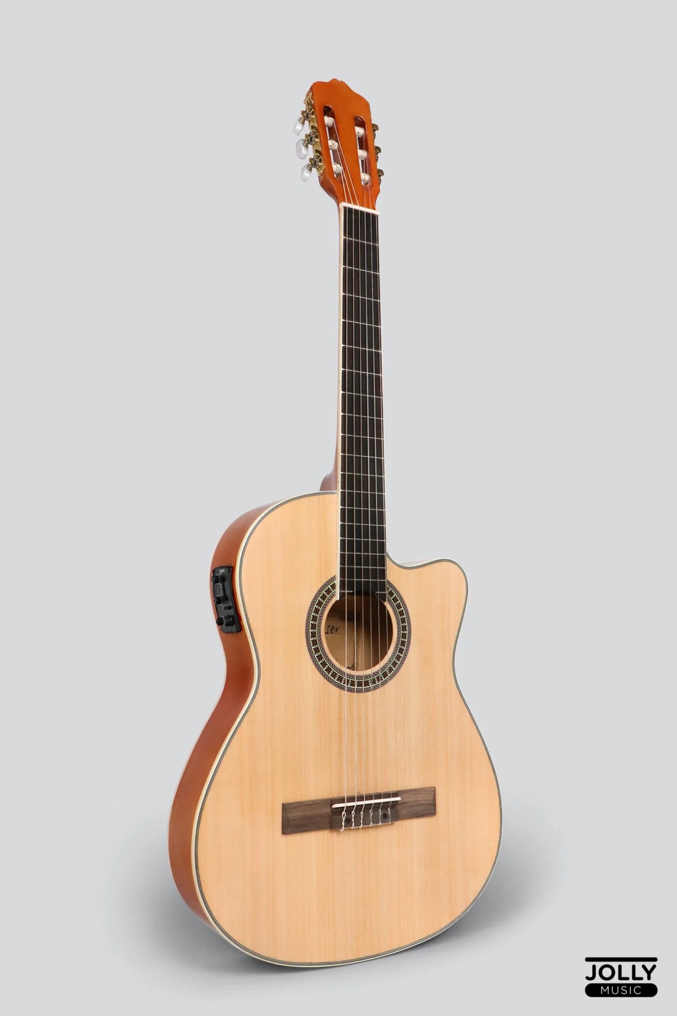 Deviser L-330-39-N EQ Classical Guitar (Natural) with Pickup