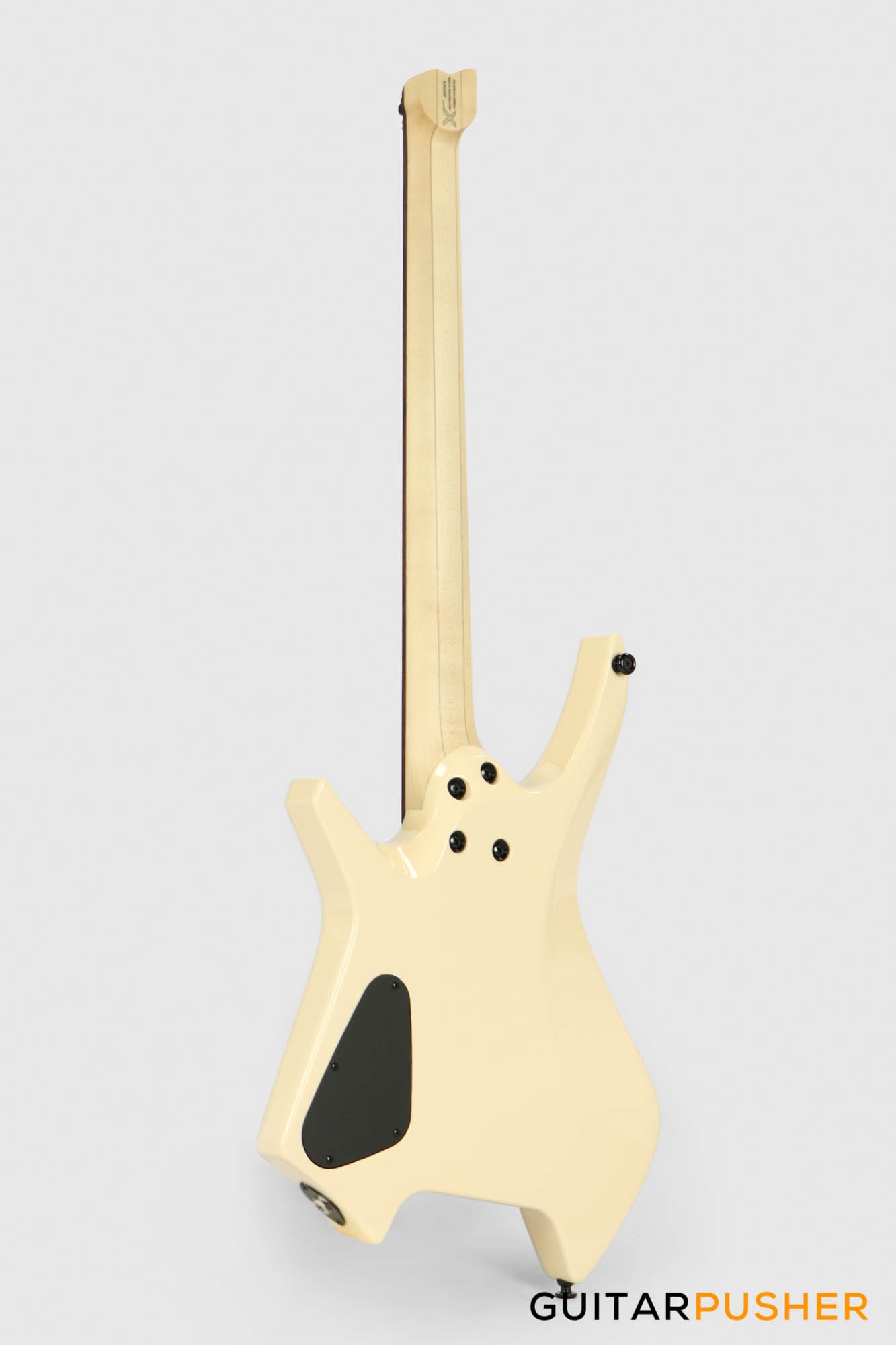 Leeky X-Series X15 Headless Electric Guitar Roasted Basswood Body Maple Top Maple Neck Rosewood Fingerboard - Green Burst