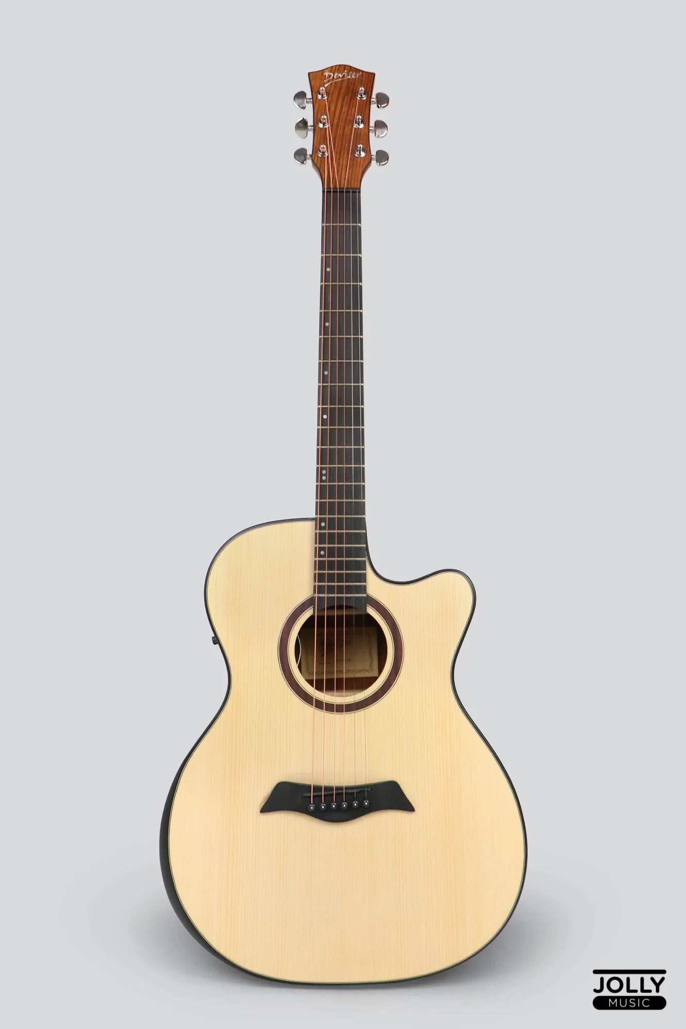 Deviser LS-570 EQ OM Acoustic-Electric Guitar