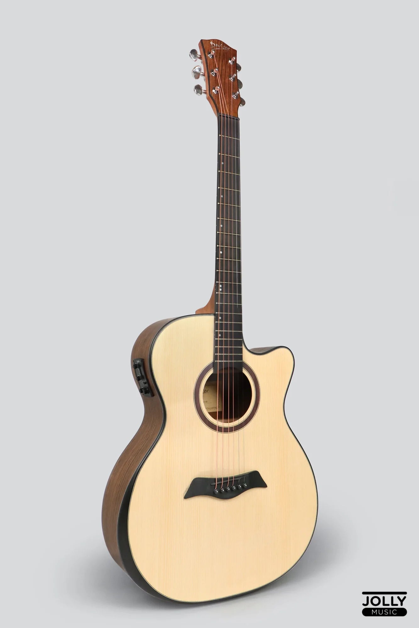 Deviser LS-570 EQ OM Acoustic-Electric Guitar
