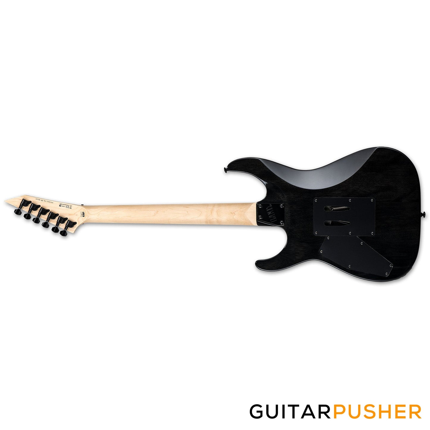 LTD M-200FM Modern Electric Guitar - See Thru Black