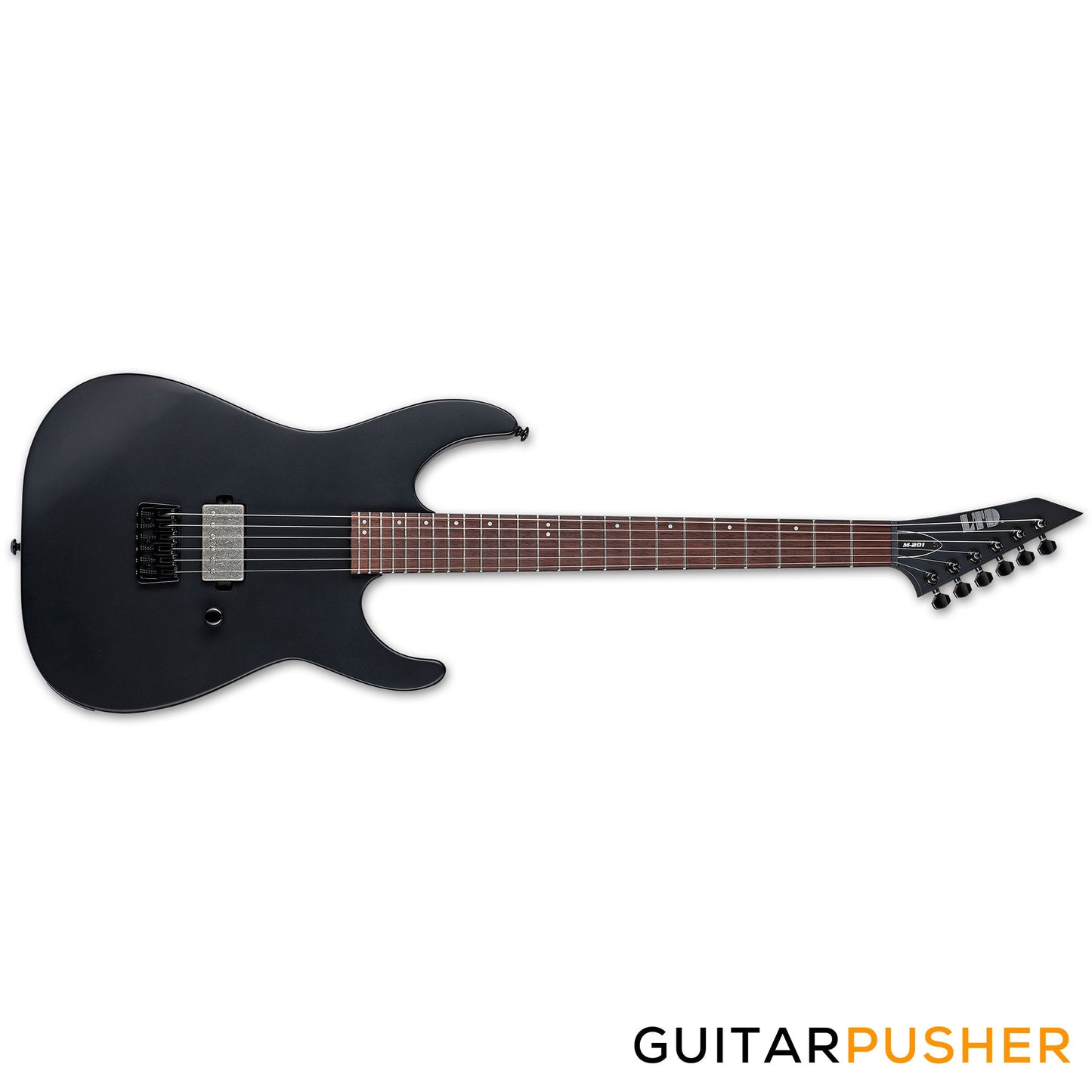 LTD M-201HT Modern Electric Guitar - Black Satin