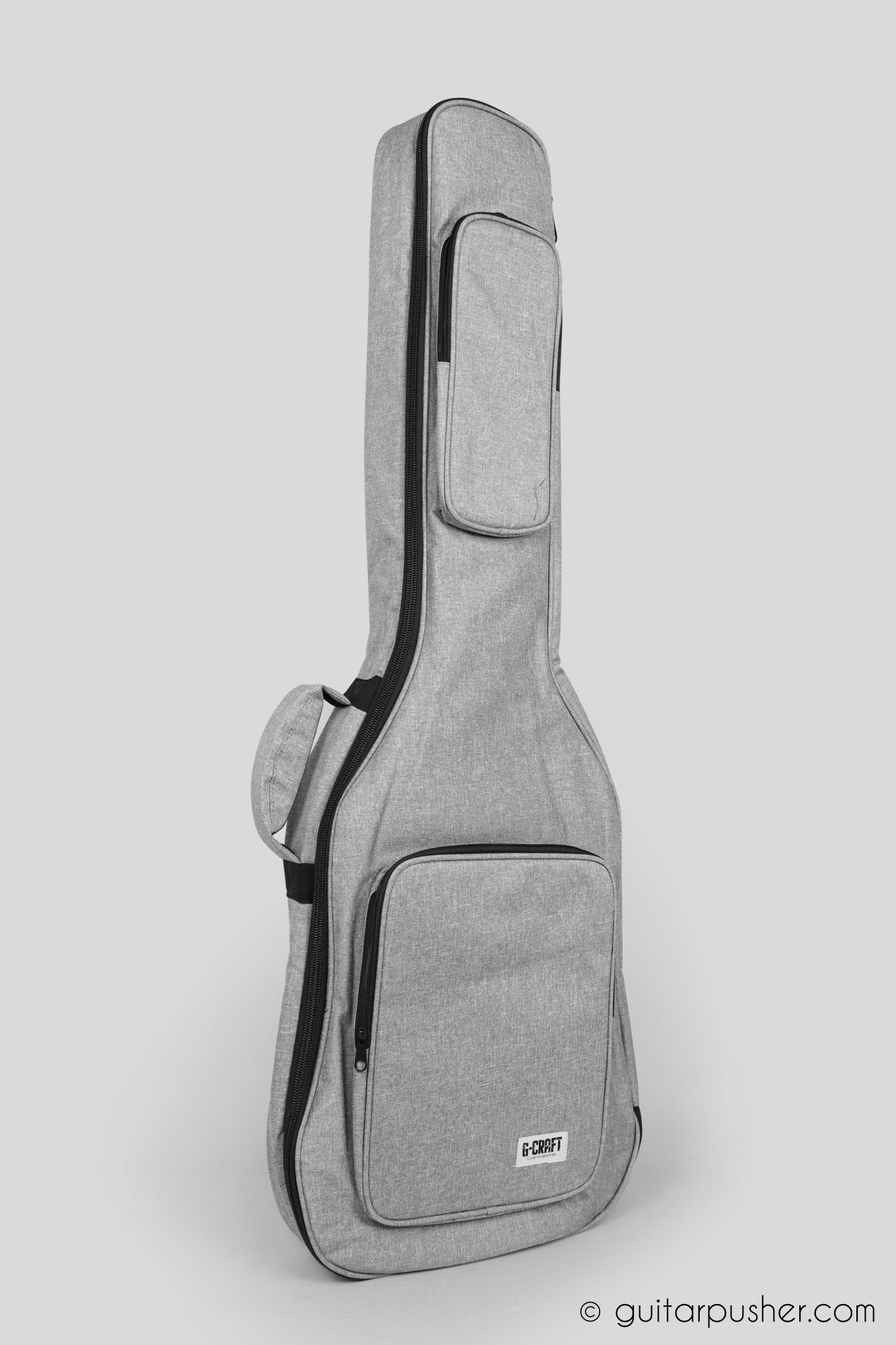 G-Craft LUX Lite B Padded Gig Bag for Bass Guitar - GuitarPusher