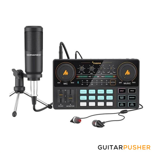 MAONOCASTER Lite Portable All-In-One Podcast Production Studio AU-AM200-S1