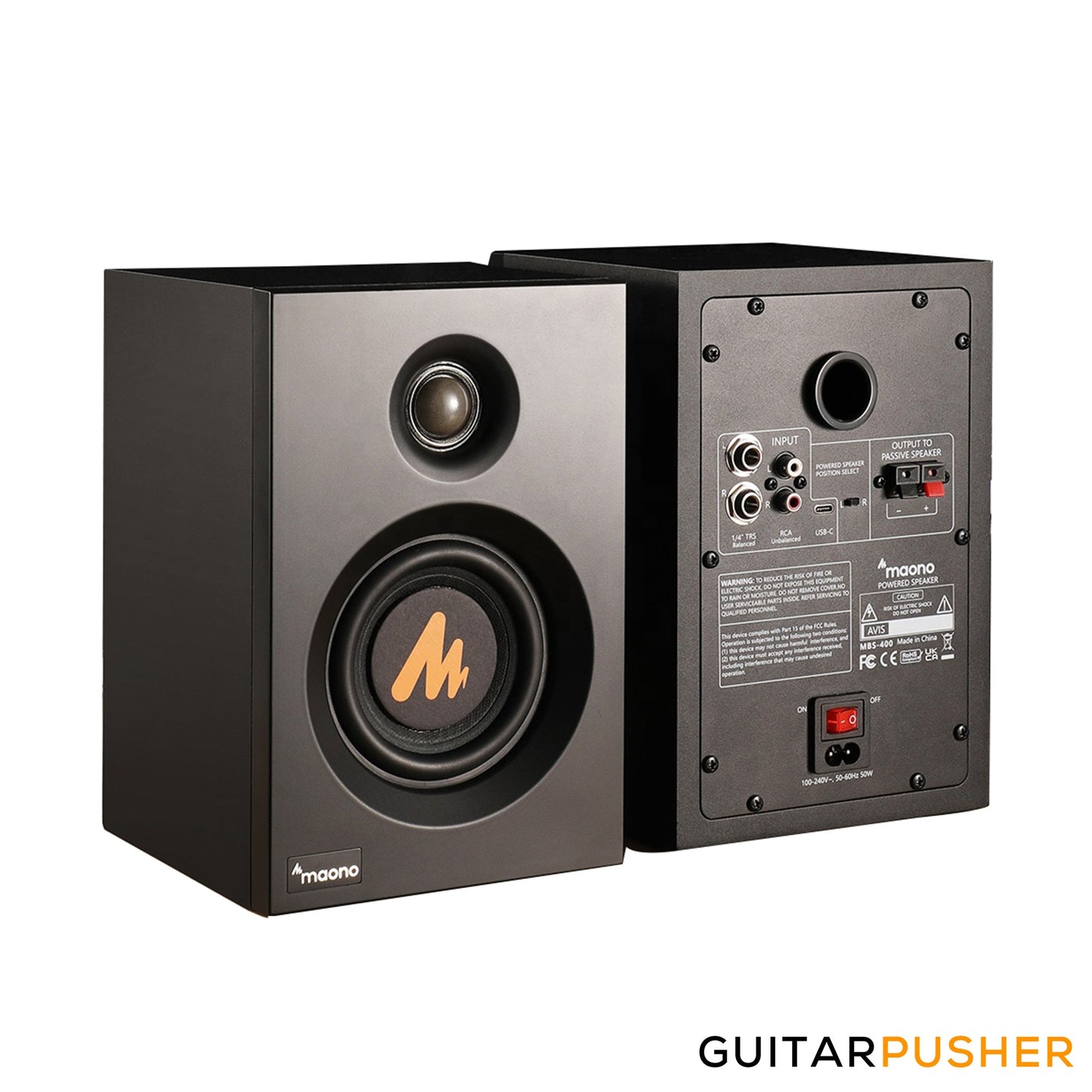 MAONO MBS400 Studio Monitor Speaker with Bluetooth (2 pcs.)