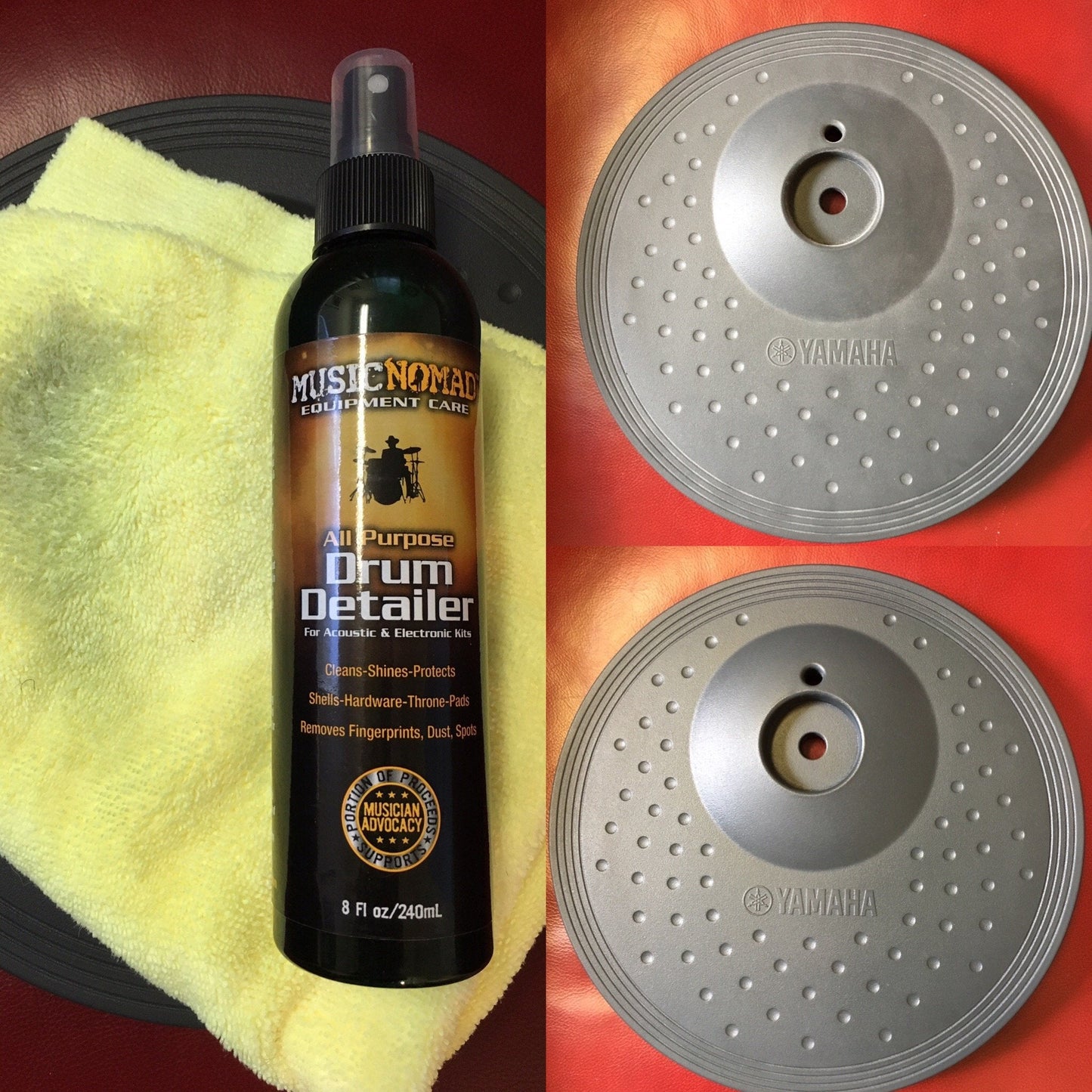 Music Nomad Drum Detailer - For Acoustic & Electronic Kits (8 oz.) MN110 - GuitarPusher