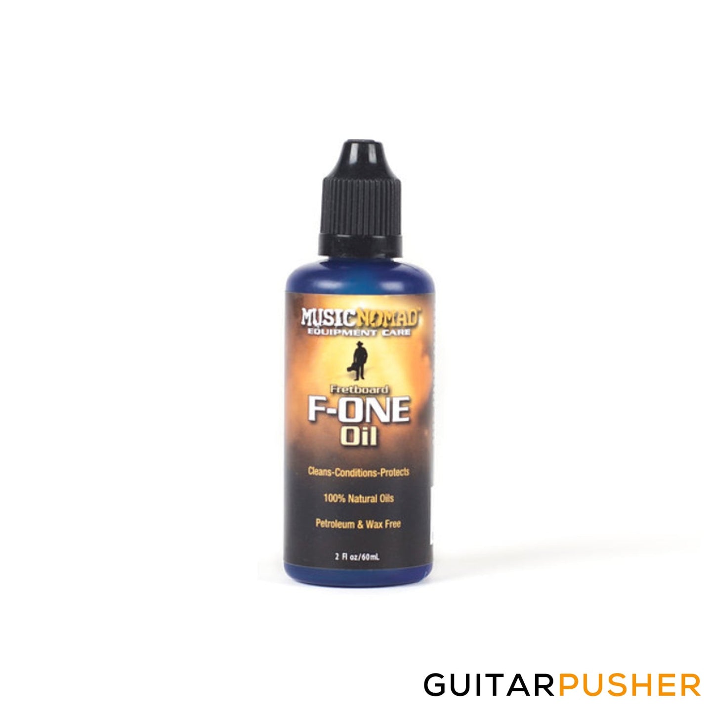 Music Nomad F-ONE Unfinished Fretboard Care Kit (Oil, Cloth, Brush) MN125