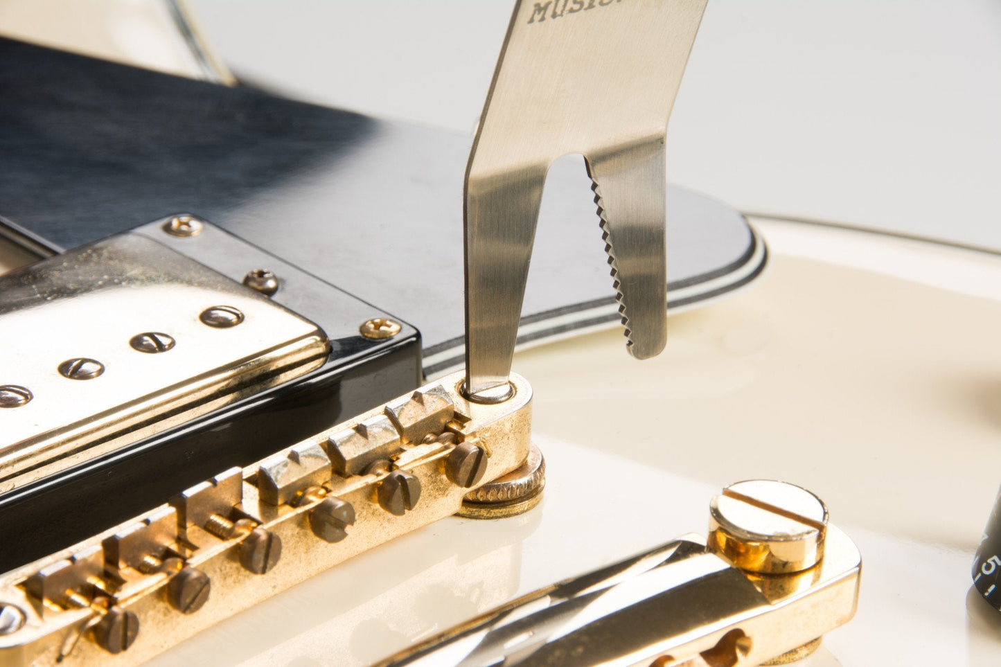 Music Nomad Premium Spanner Wrench with Microfiber Sude Backing MN224 - GuitarPusher