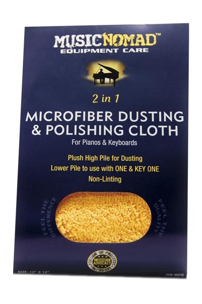 Music Nomad Microfiber Dusting & Polishing Cloth - Pianos & Keyboards MN230 - GuitarPusher