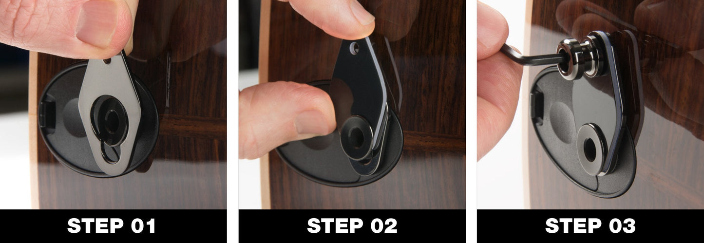 Music Nomad Acousti-Lok Strap Lock Adapter for Taylors with Expression System MN272 - GuitarPusher