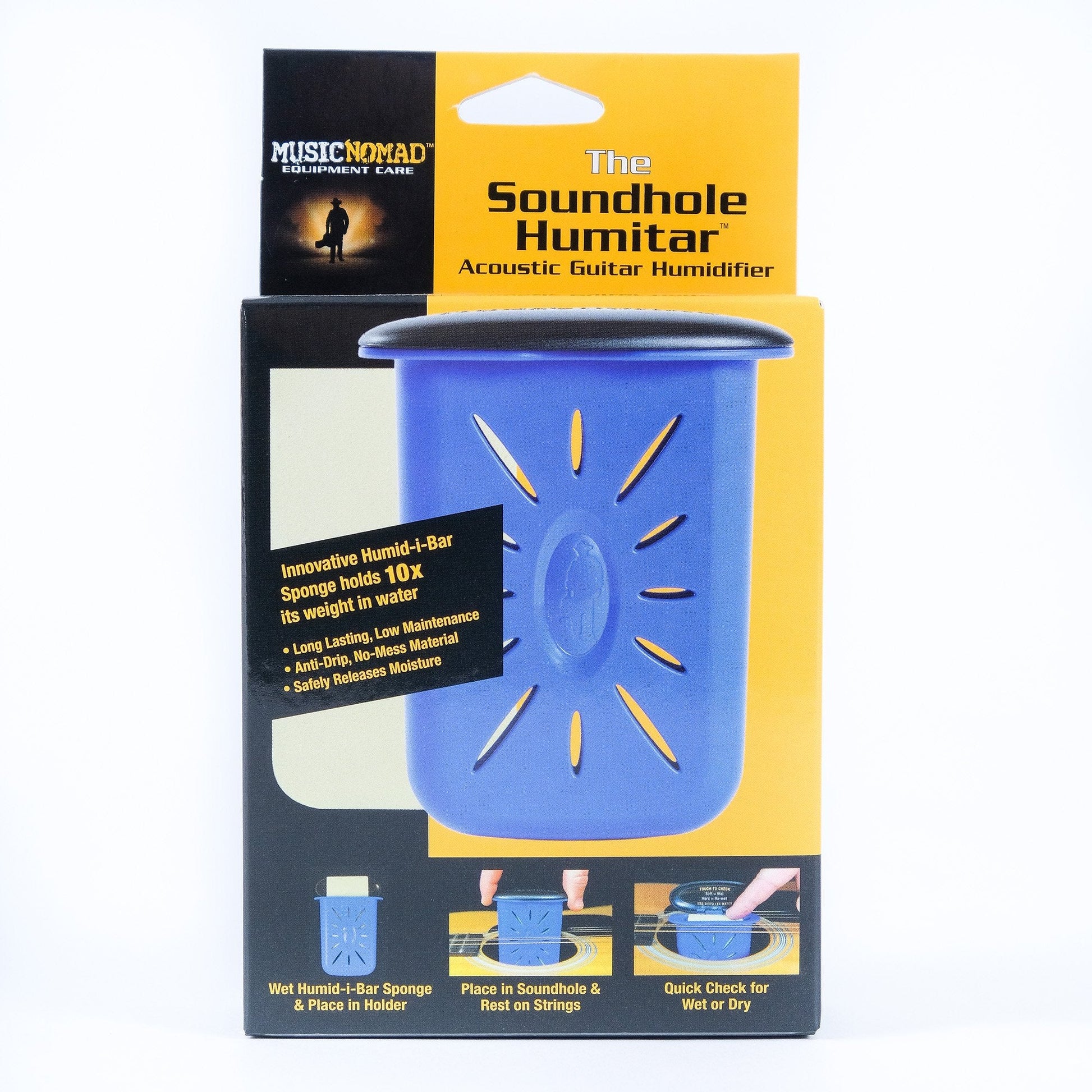 Music Nomad The Humitar - Acoustic Guitar Soundhole Humidifier MN300, MN301 - GuitarPusher