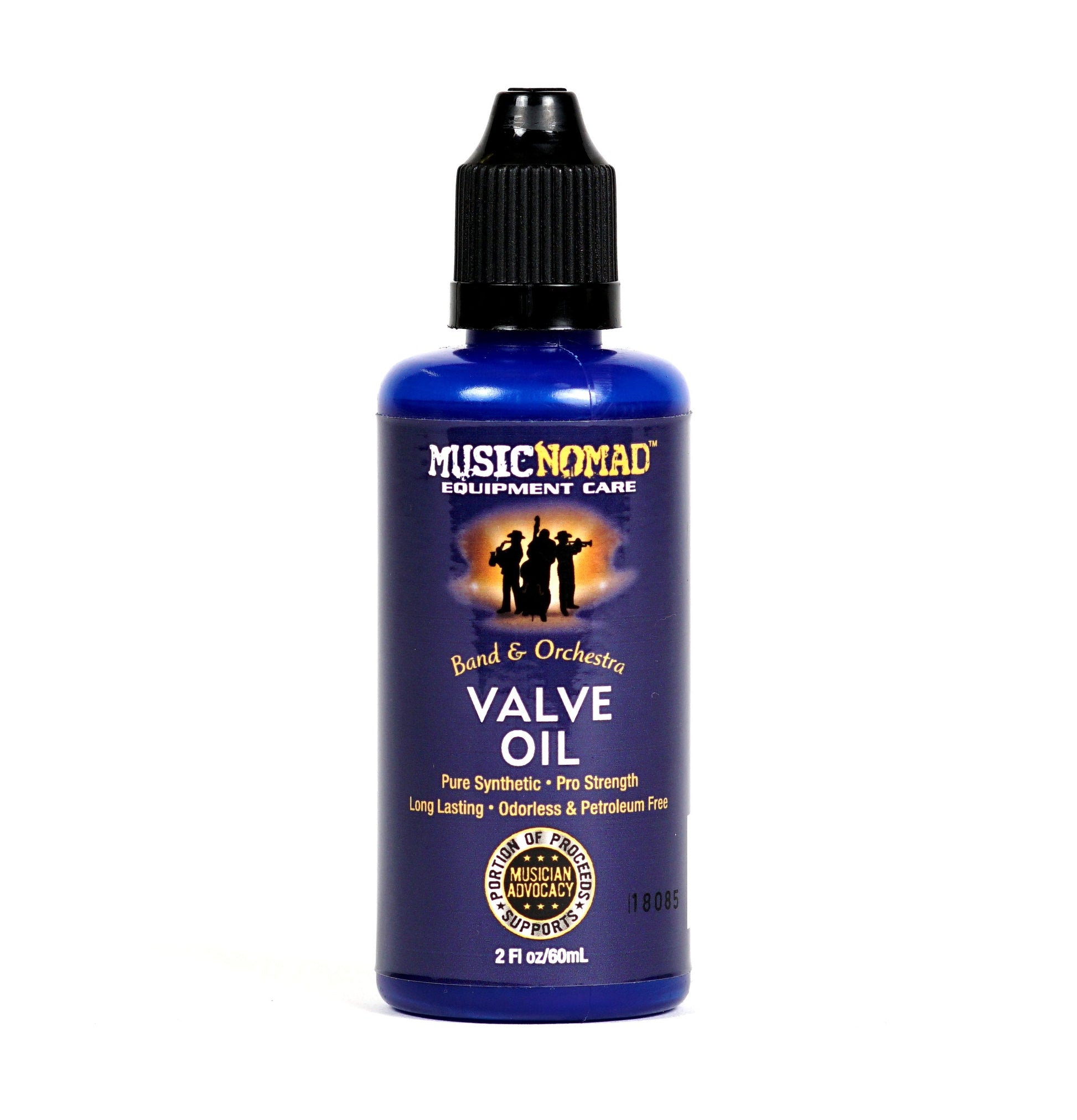 Music Nomad Valve Oil - Pro Strength & Pure Synthetic - Petroleum Free (2 oz.) MN703 - GuitarPusher