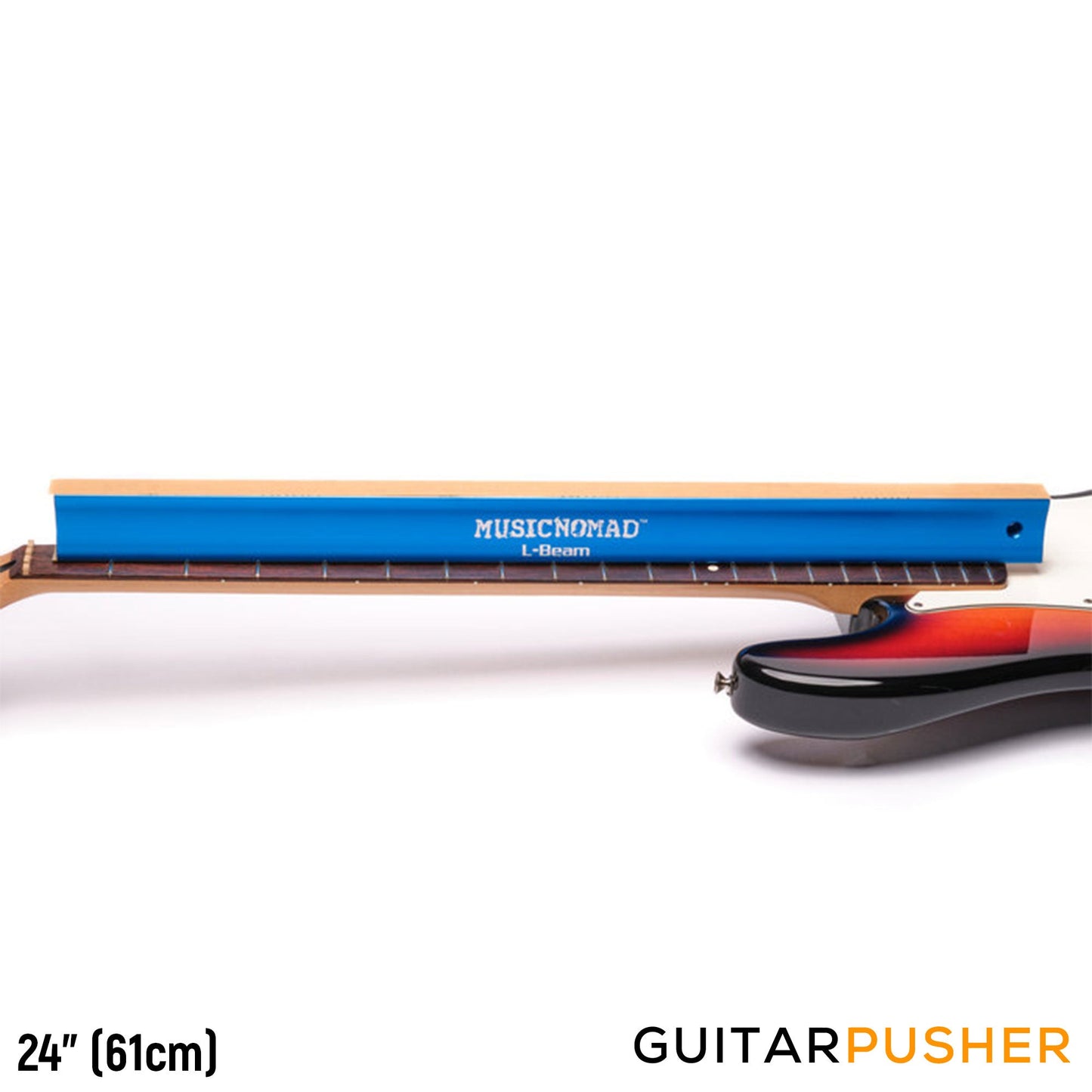 MusicNomad Fret Leveler (L-Beam) 24" (61cm) for Bass Guitars MN812