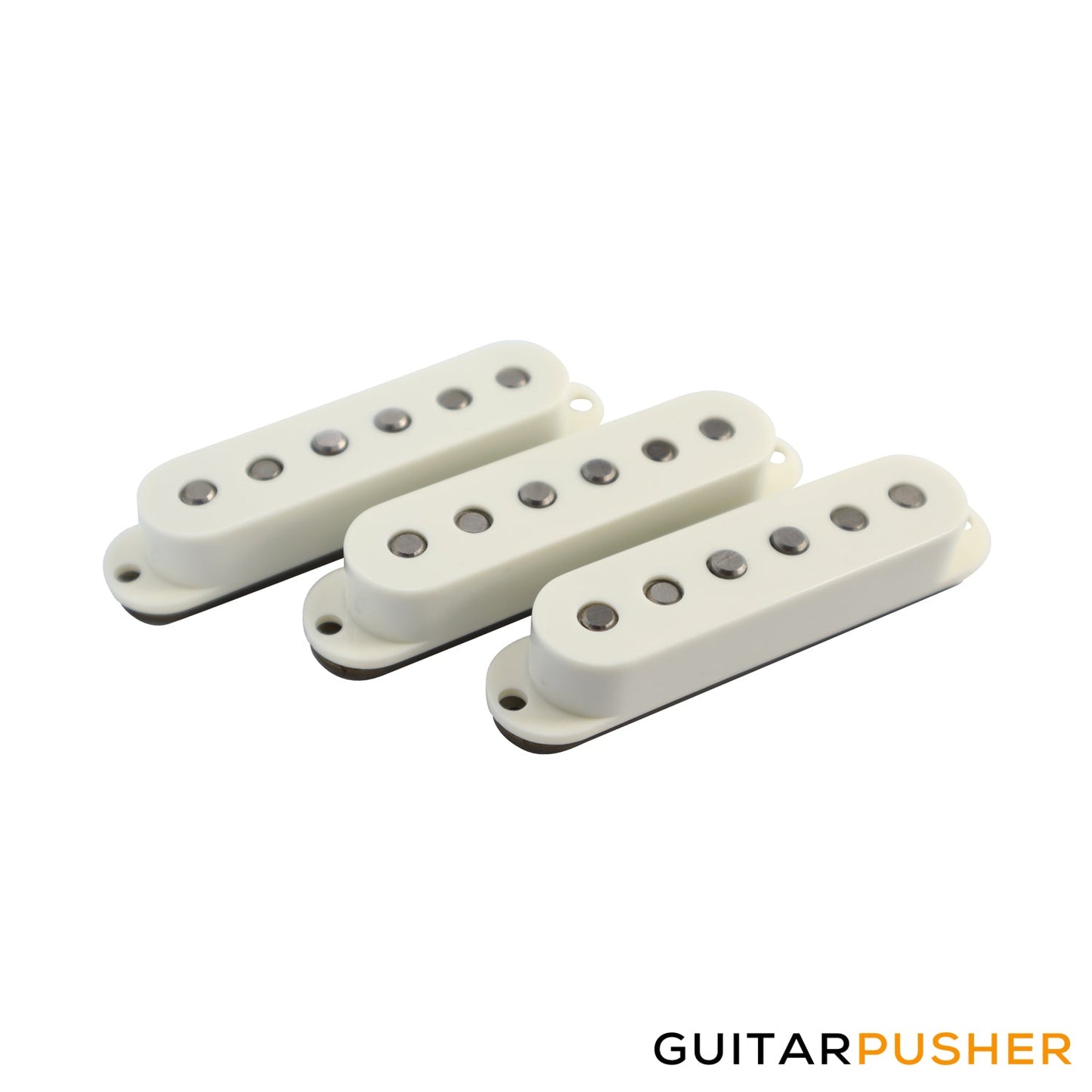 Montances Calibrated SSS Classic Stratocaster Pickup Set - Parchment White