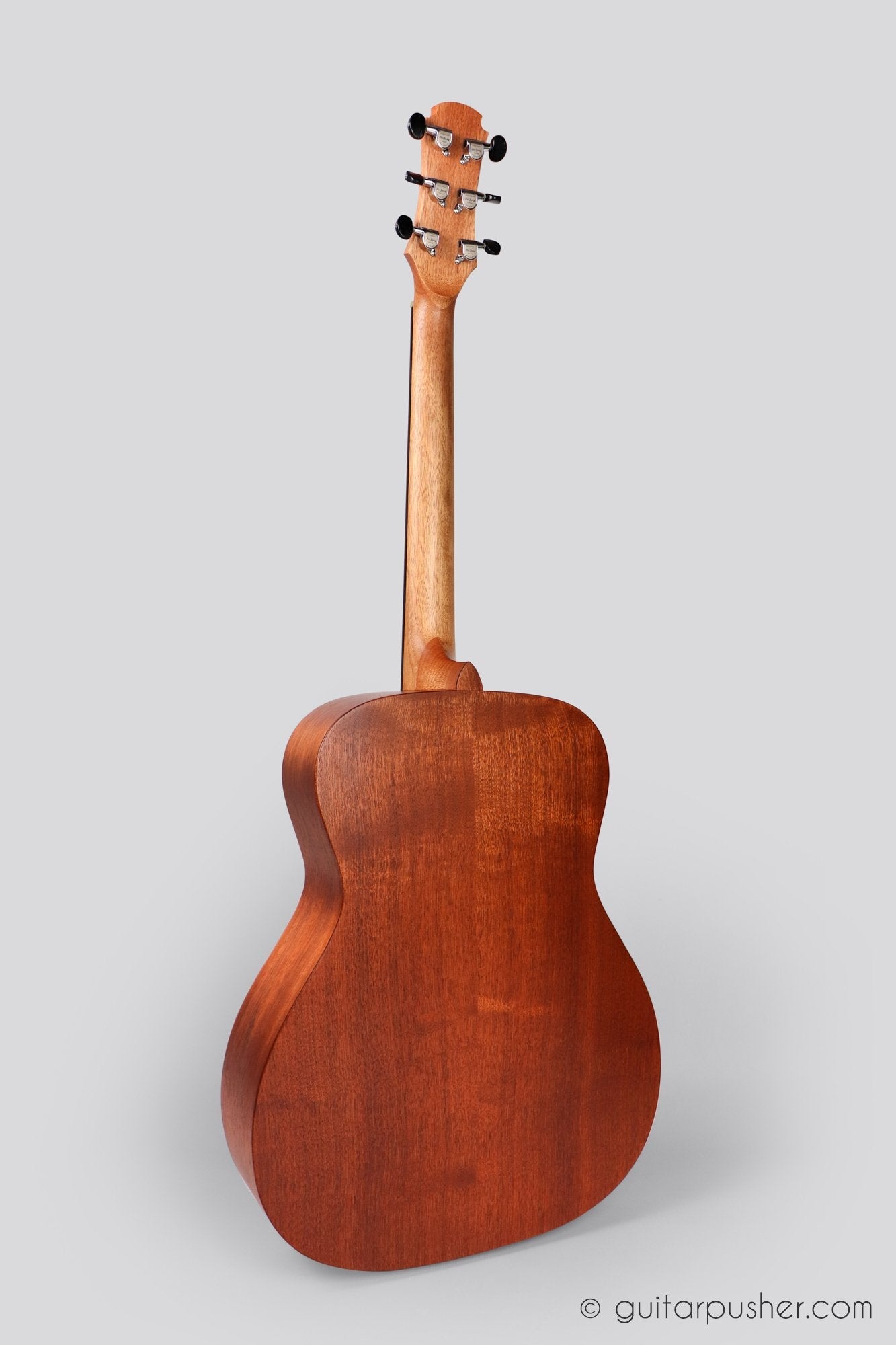 Maestro Project X X1-V1 All Solid Sitka Spruce/Mahogany OM Acoustic Guitar w/ Case - GuitarPusher
