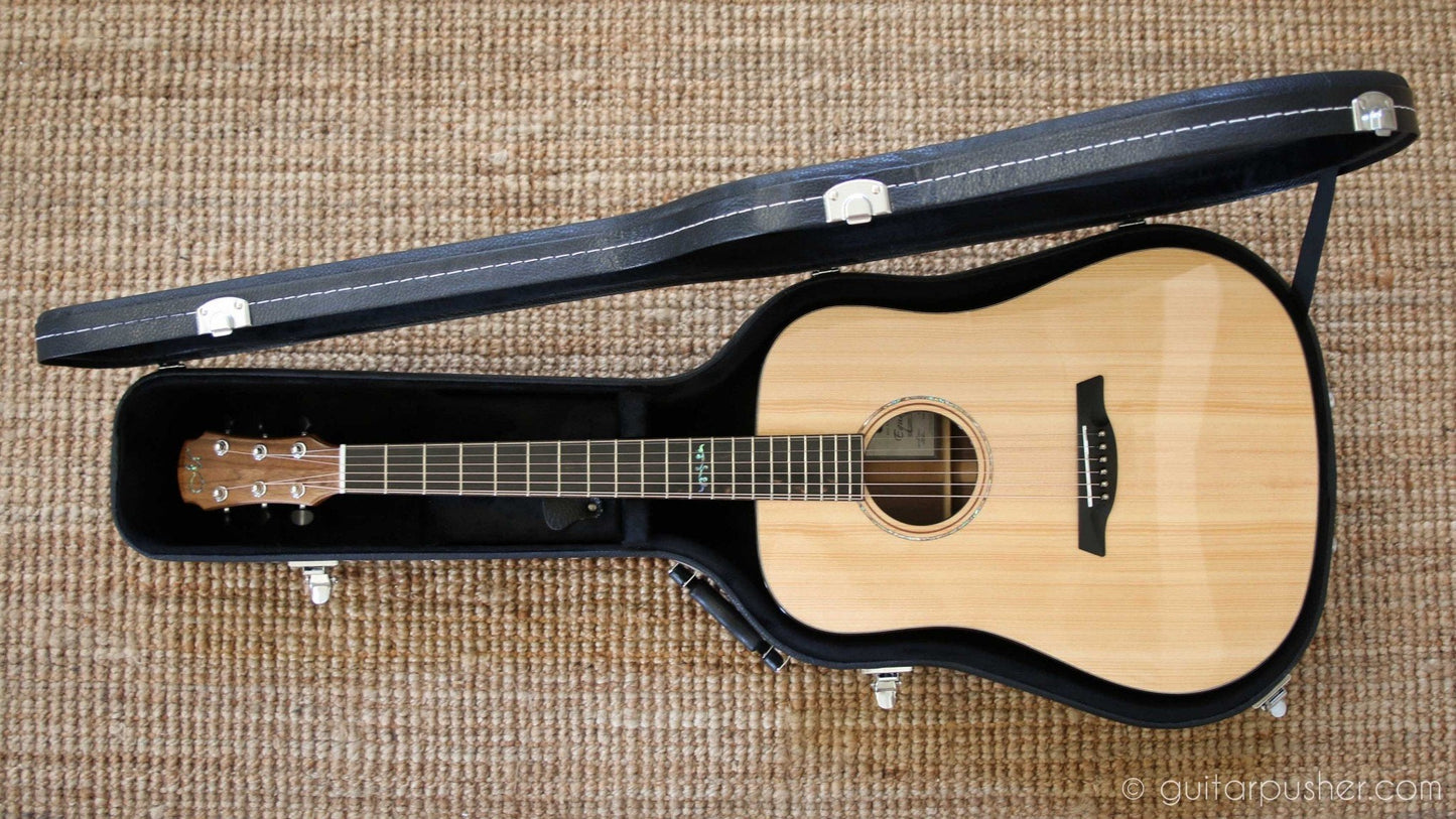 HC-040 Black hard case for Acoustic Guitar - GuitarPusher