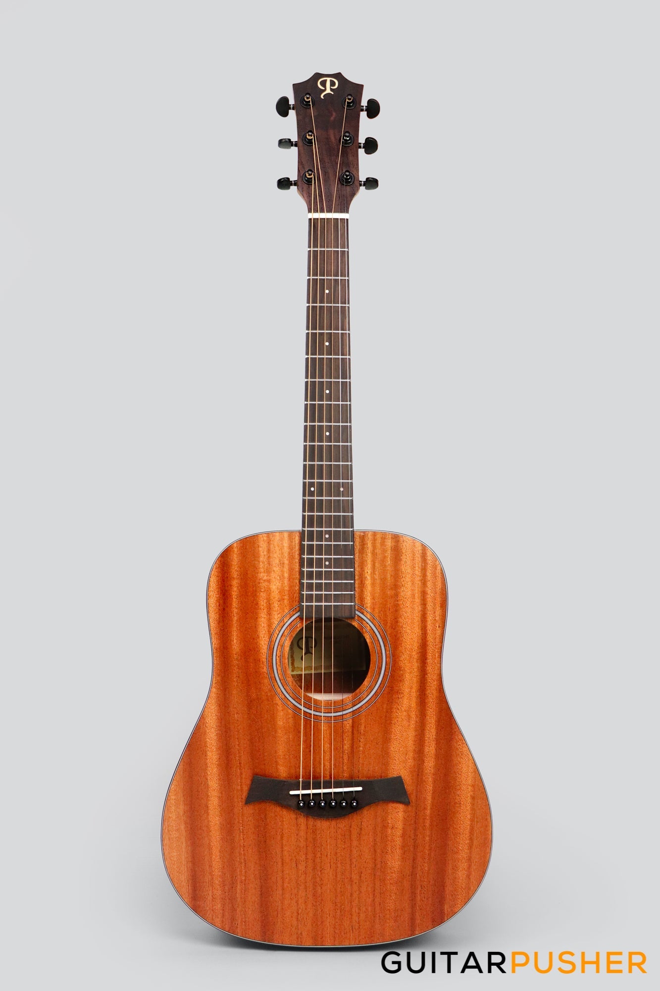 Phoebus Progeny Baby-10N Mini Dreadnought 3/4 All-Mahogany Acoustic Guitar w/ Gig Bag