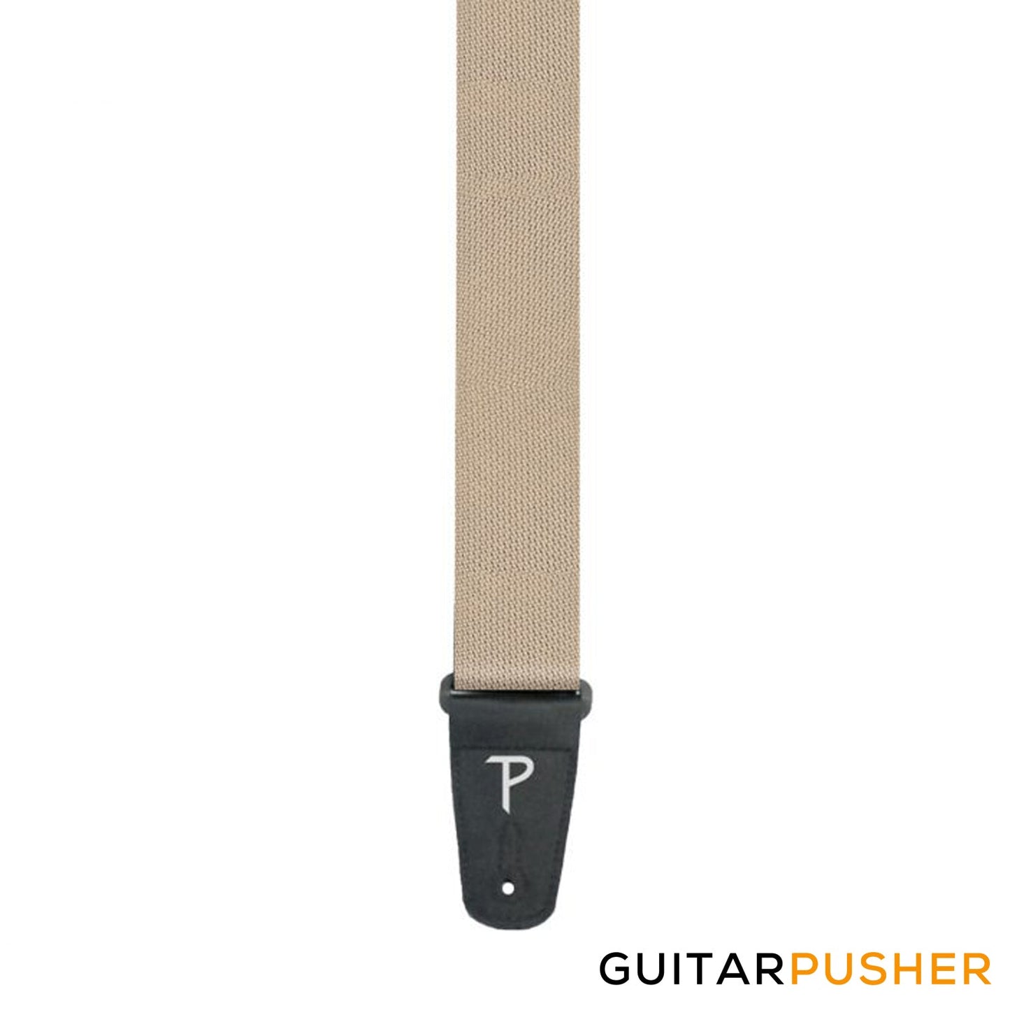 Perri's Leather Poly Pro 2" Guitar Strap w/ Black Fabric Ends