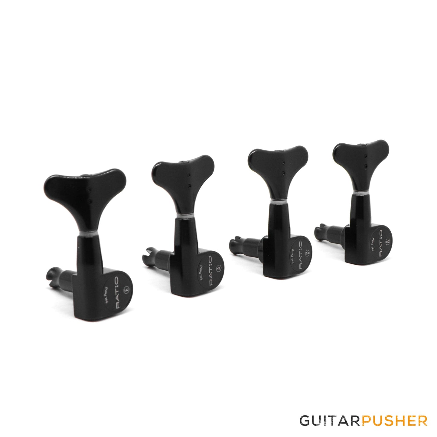 Graphtech Ratio 4-String 4-in-Line Y-Style Bass Machine Heads PRB-4400-B0 PRB-4400-C0