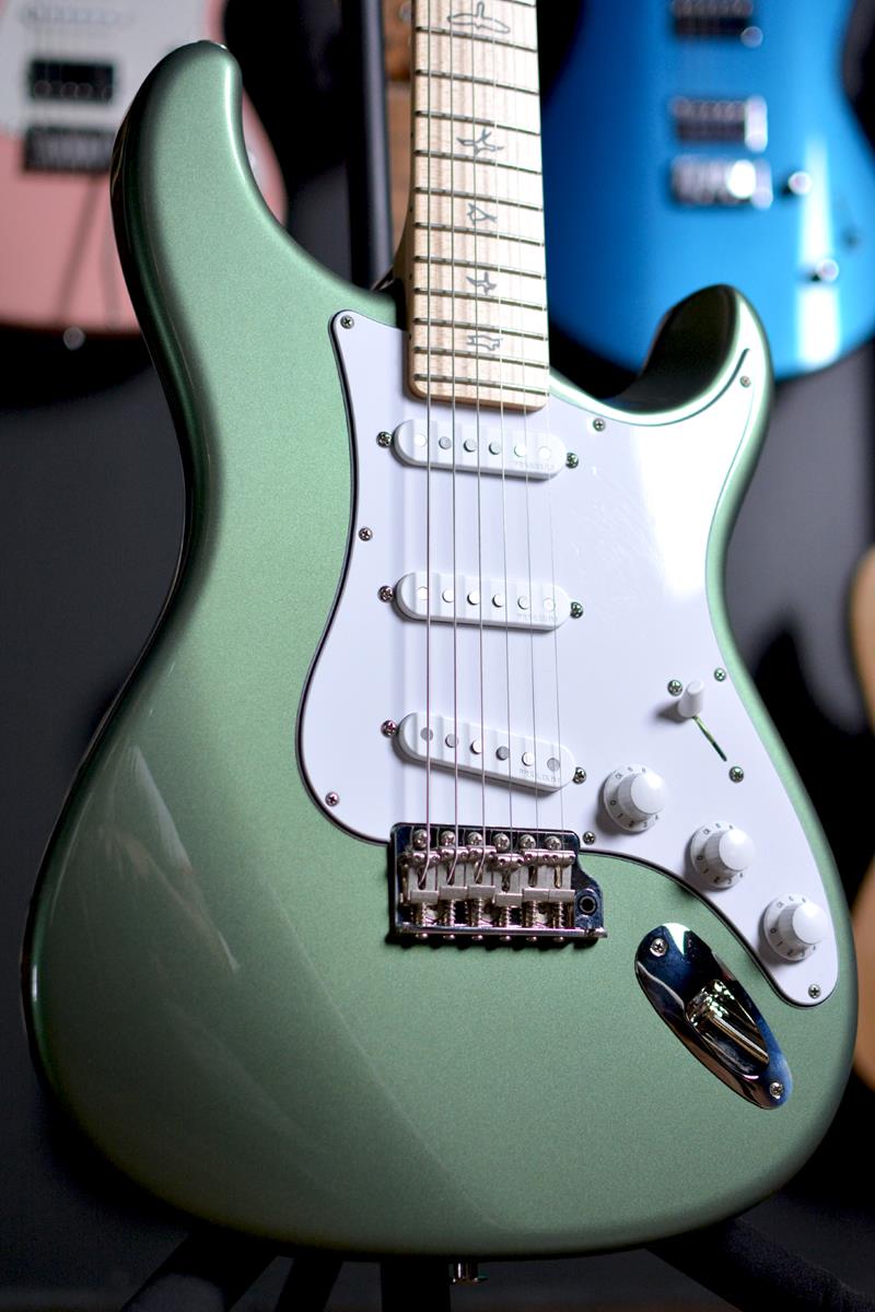 PRS Guitars USA Silver Sky w/ Maple Fingerboard Orion Green