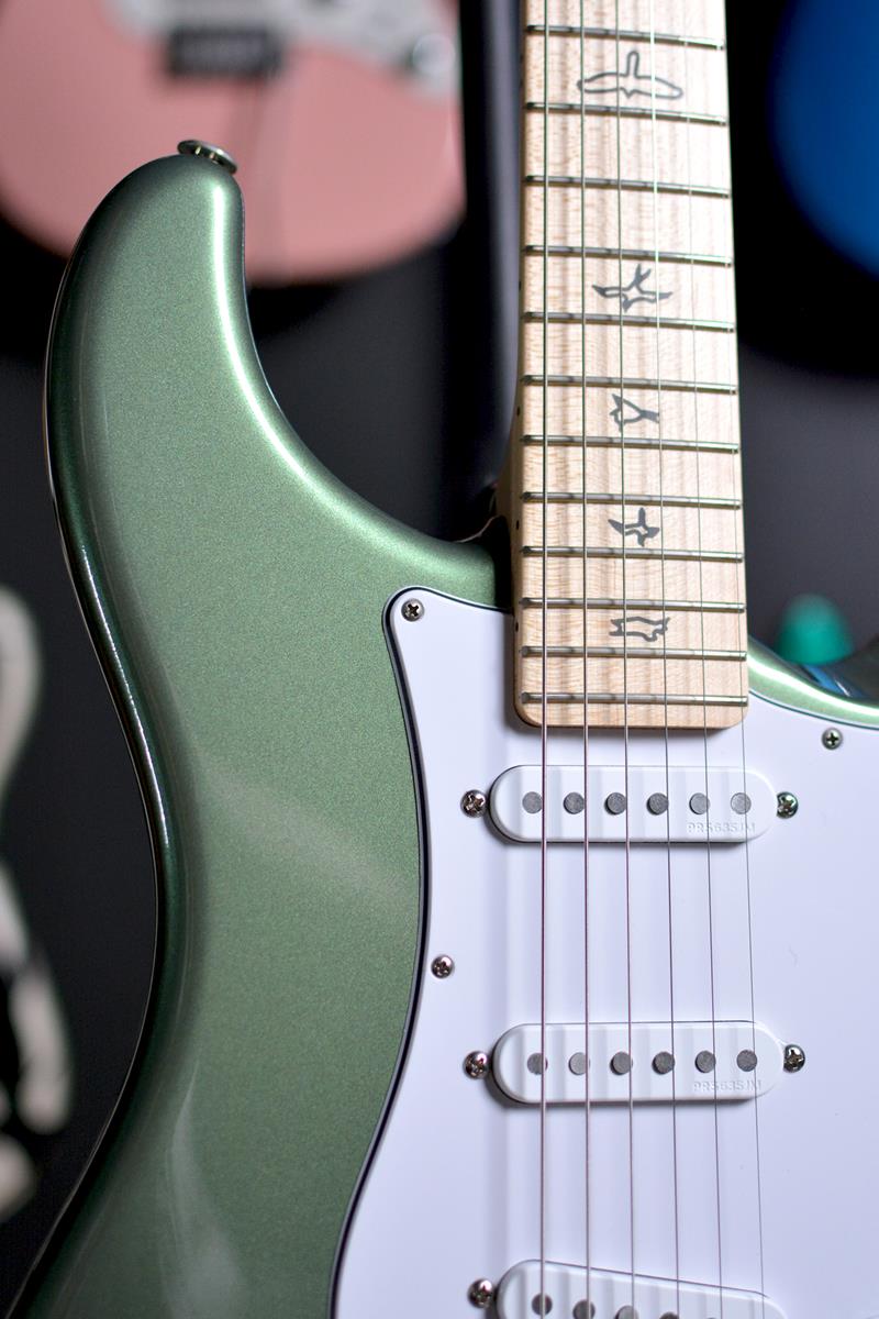 PRS Guitars USA Silver Sky w/ Maple Fingerboard Orion Green