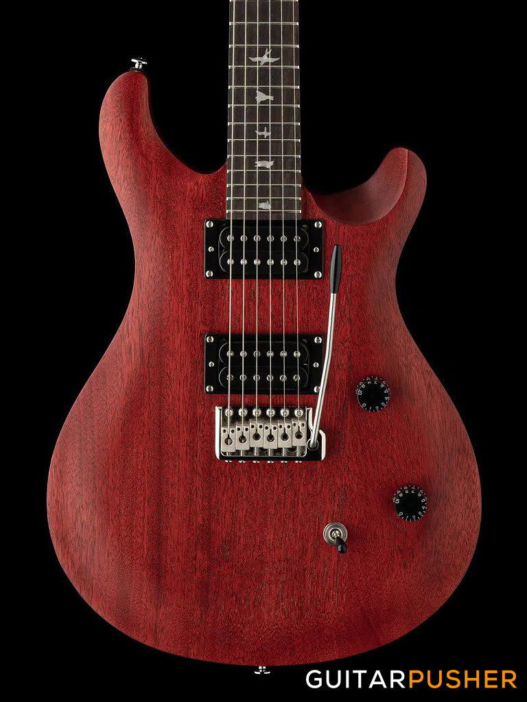 PRS Guitars SE Bolt-On CE 24 Standard Satin Electric Guitar (Vintage Cherry)