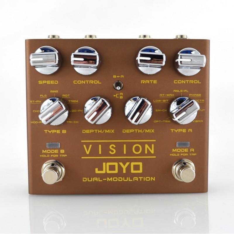 Joyo R-09 Vision Dual Modulation Guitar Effect Pedal - GuitarPusher