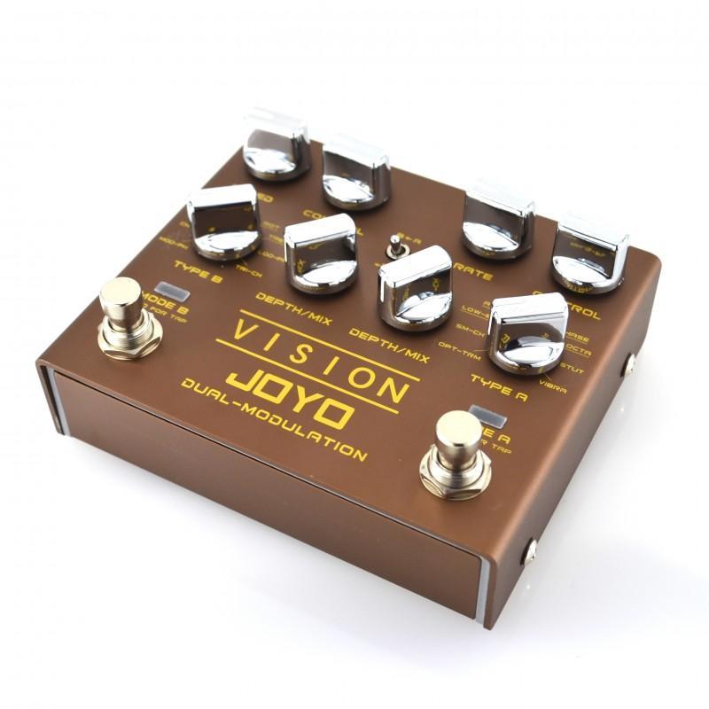 Joyo R-09 Vision Dual Modulation Guitar Effect Pedal - GuitarPusher