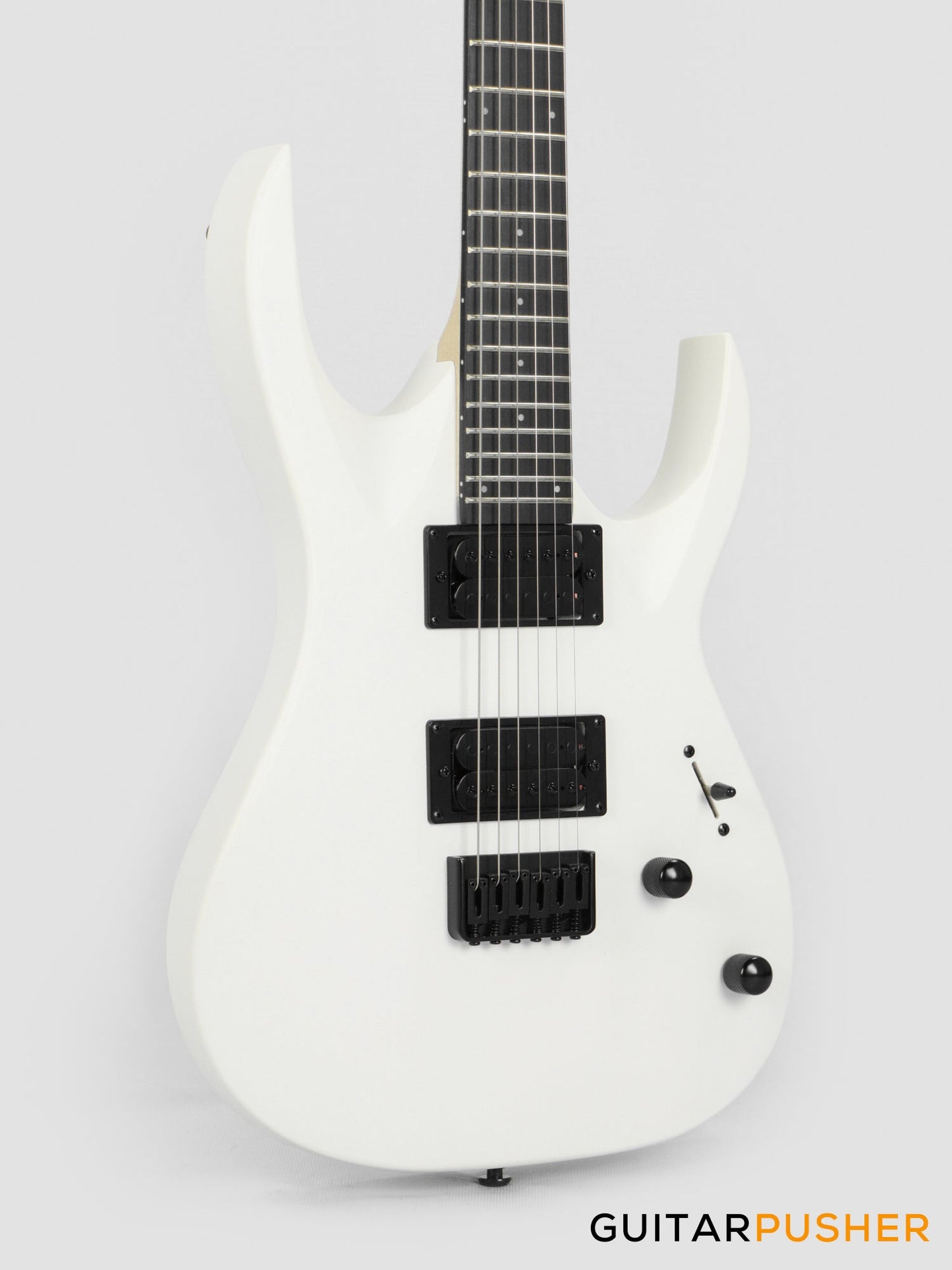 S by Solar AB4.6W-E Matte White Electric Guitar