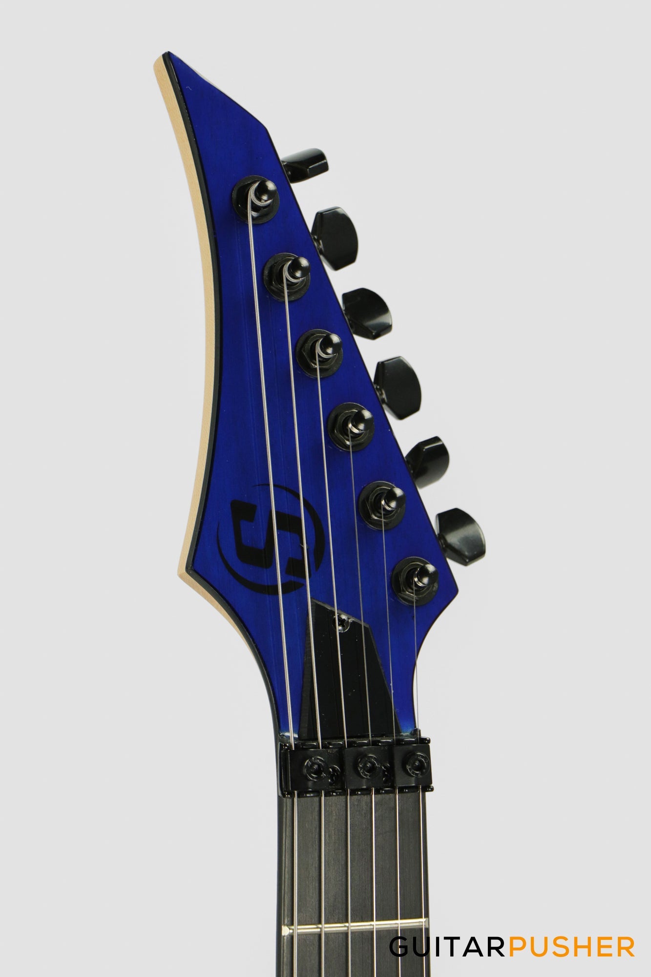 S by Solar SB4.6FRFBL-E Flame Blue Electric Guitar w/ Floyd Rose