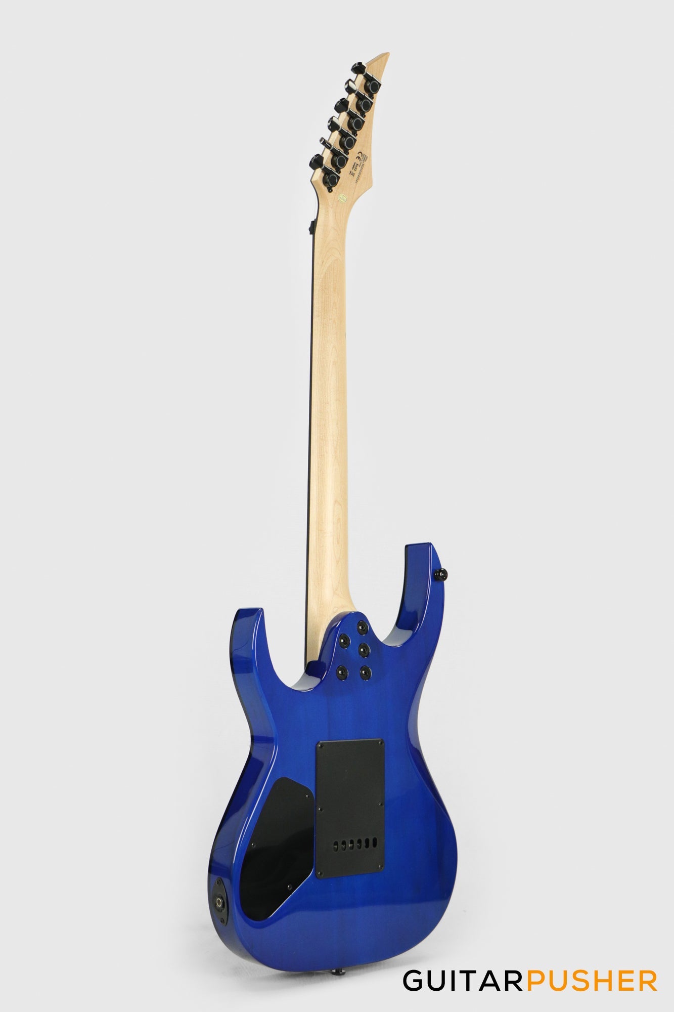 S by Solar SB4.6FRFBL-E Flame Blue Electric Guitar w/ Floyd Rose