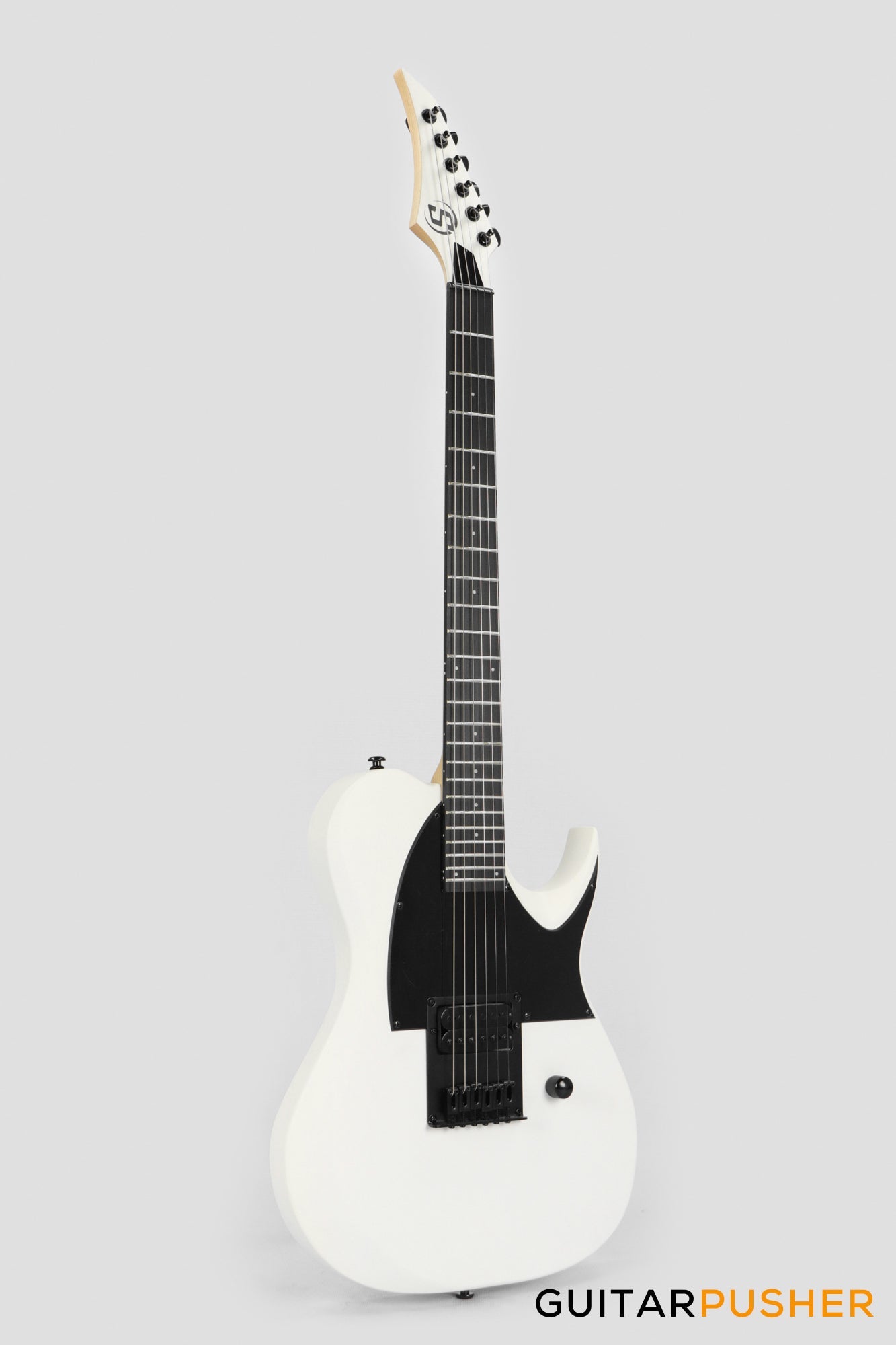 S by Solar TB4.61W-E Matte White Electric Guitar