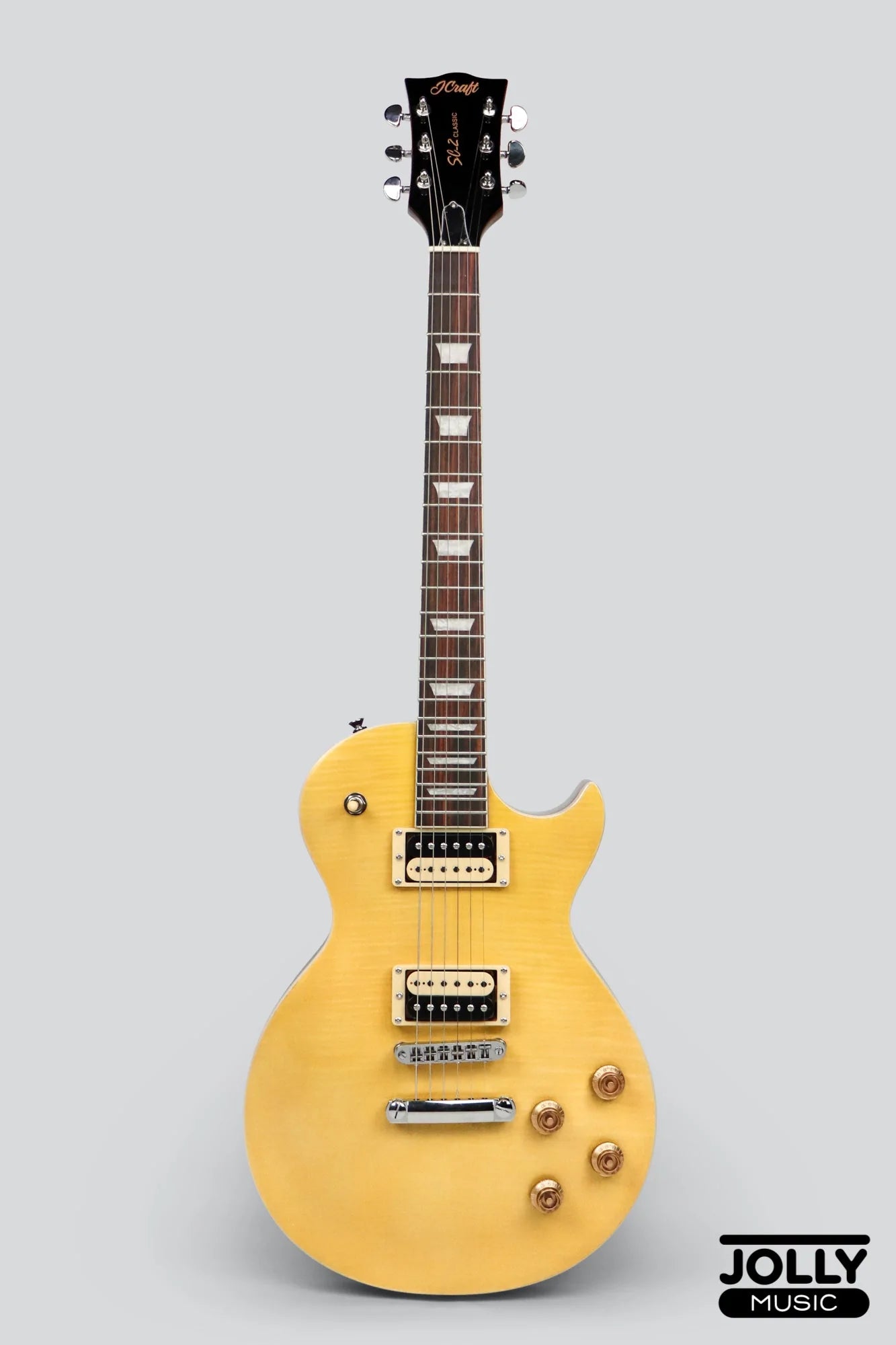 J-Craft SC-2 Single Cut Electric Guitar - Sorbet