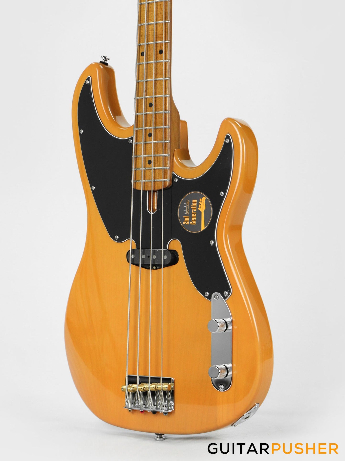 Sire D5 Alder 4-String Bass Guitar with Premium Gig Bag - Butterscotch Blonde