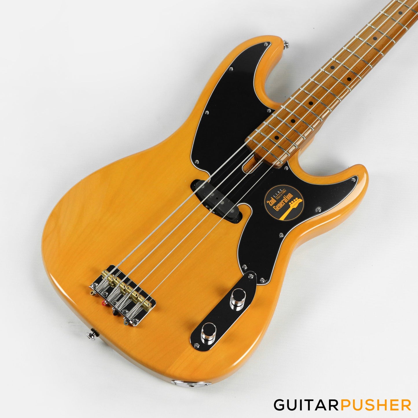 Sire D5 Alder 4-String Bass Guitar with Premium Gig Bag - Butterscotch Blonde