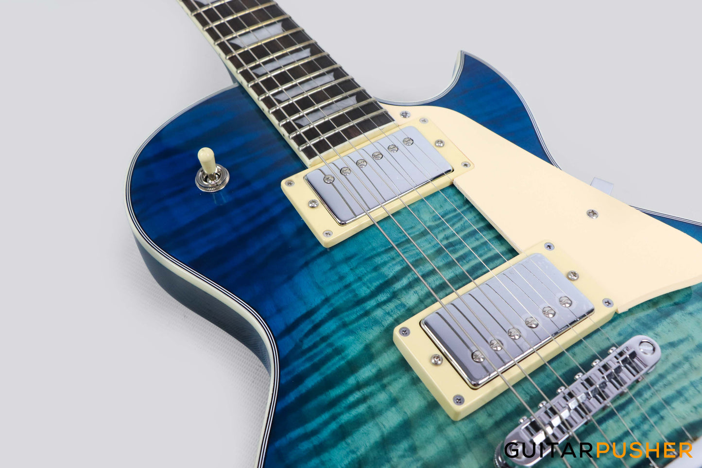 Sire L7 Les Paul Electric Guitar - Transblue