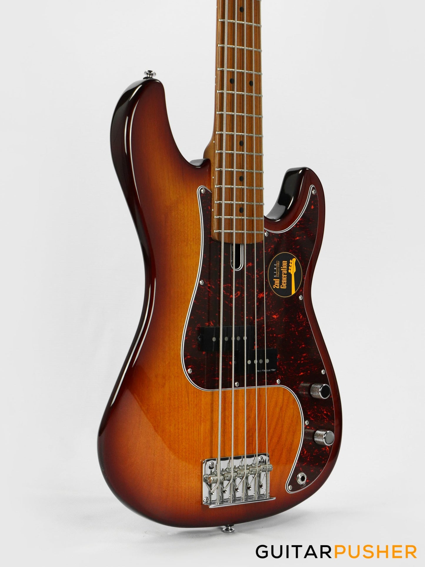 Sire P5 Alder 5-String Bass Guitar with Premium Gig Bag - Tobacco Sunburst