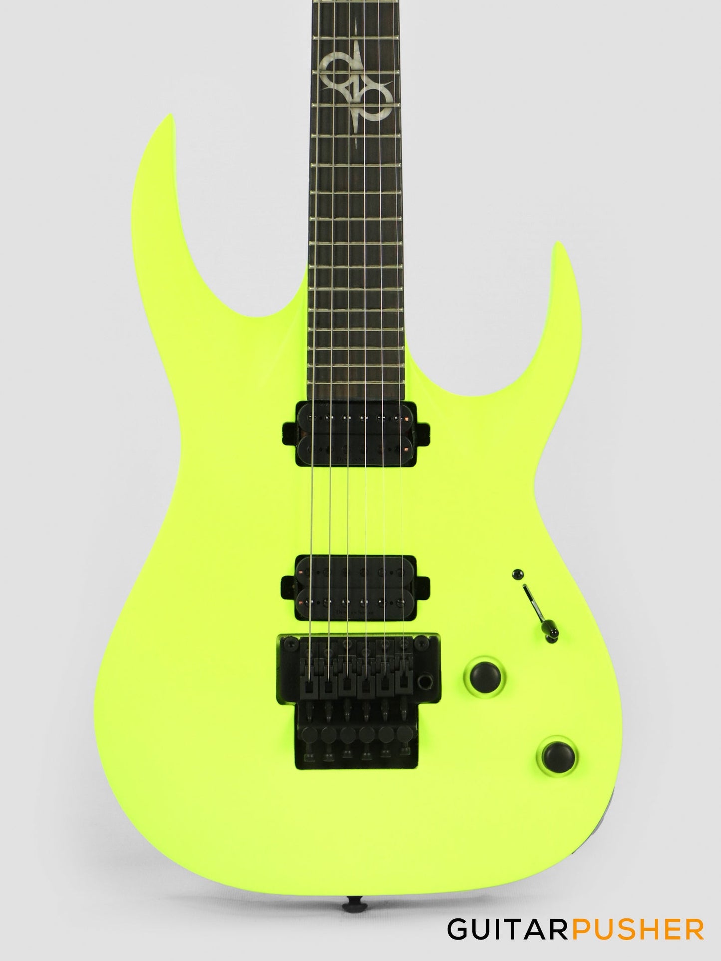 Solar Guitars A2.6FR LN Lemon Neon Matte Electric Guitar w/ Floyd Rose
