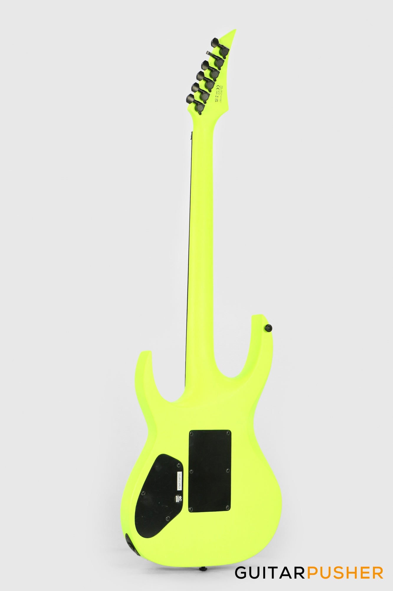 Solar Guitars A2.6FR LN Lemon Neon Matte Electric Guitar w/ Floyd Rose