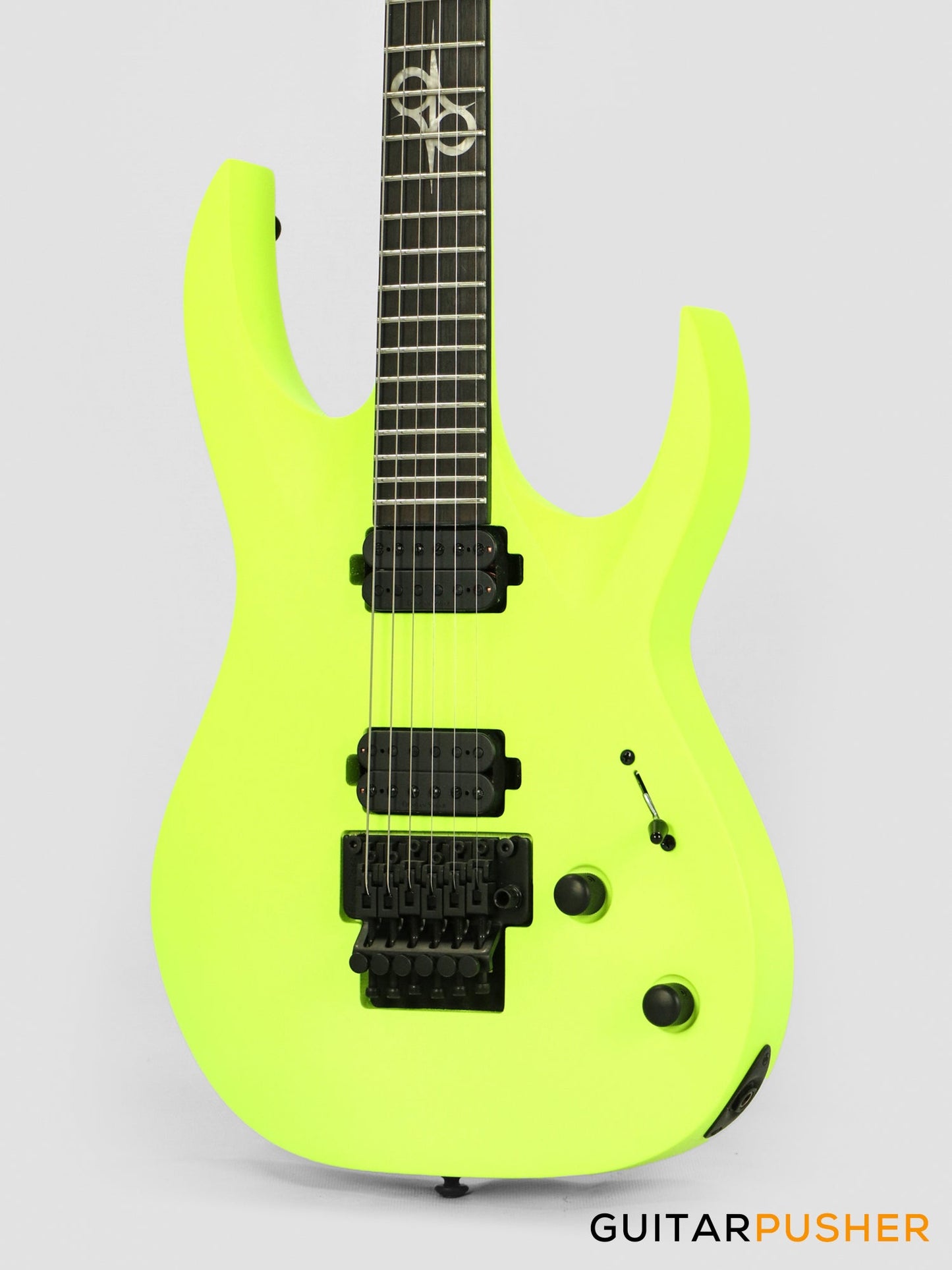 Solar Guitars A2.6FR LN Lemon Neon Matte Electric Guitar w/ Floyd Rose