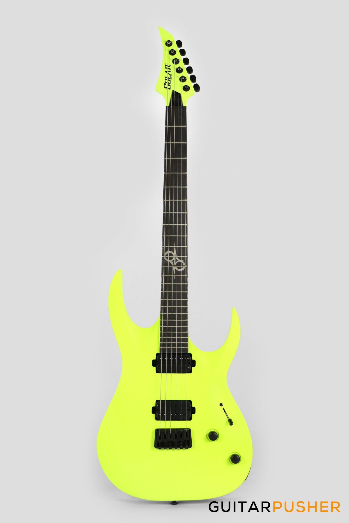 Solar Guitars A2.6LN Lemon Neon Matte Electric Guitar