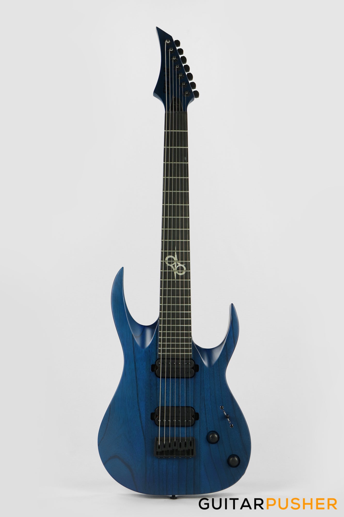 Solar Guitars A2.7TBL SK Trans Blue Matte 7-String Electric Guitar