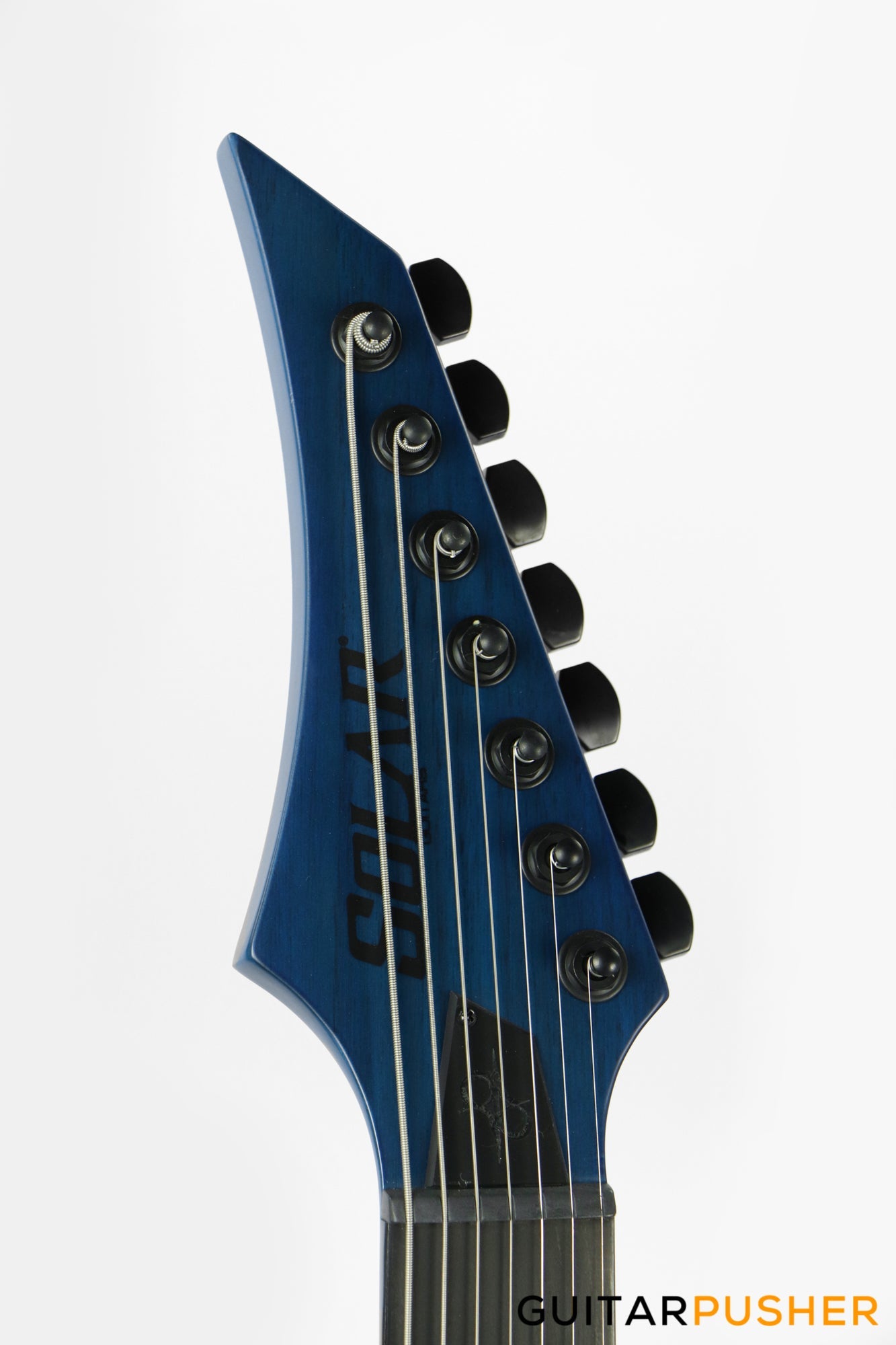 Solar Guitars A2.7TBL SK Trans Blue Matte 7-String Electric Guitar
