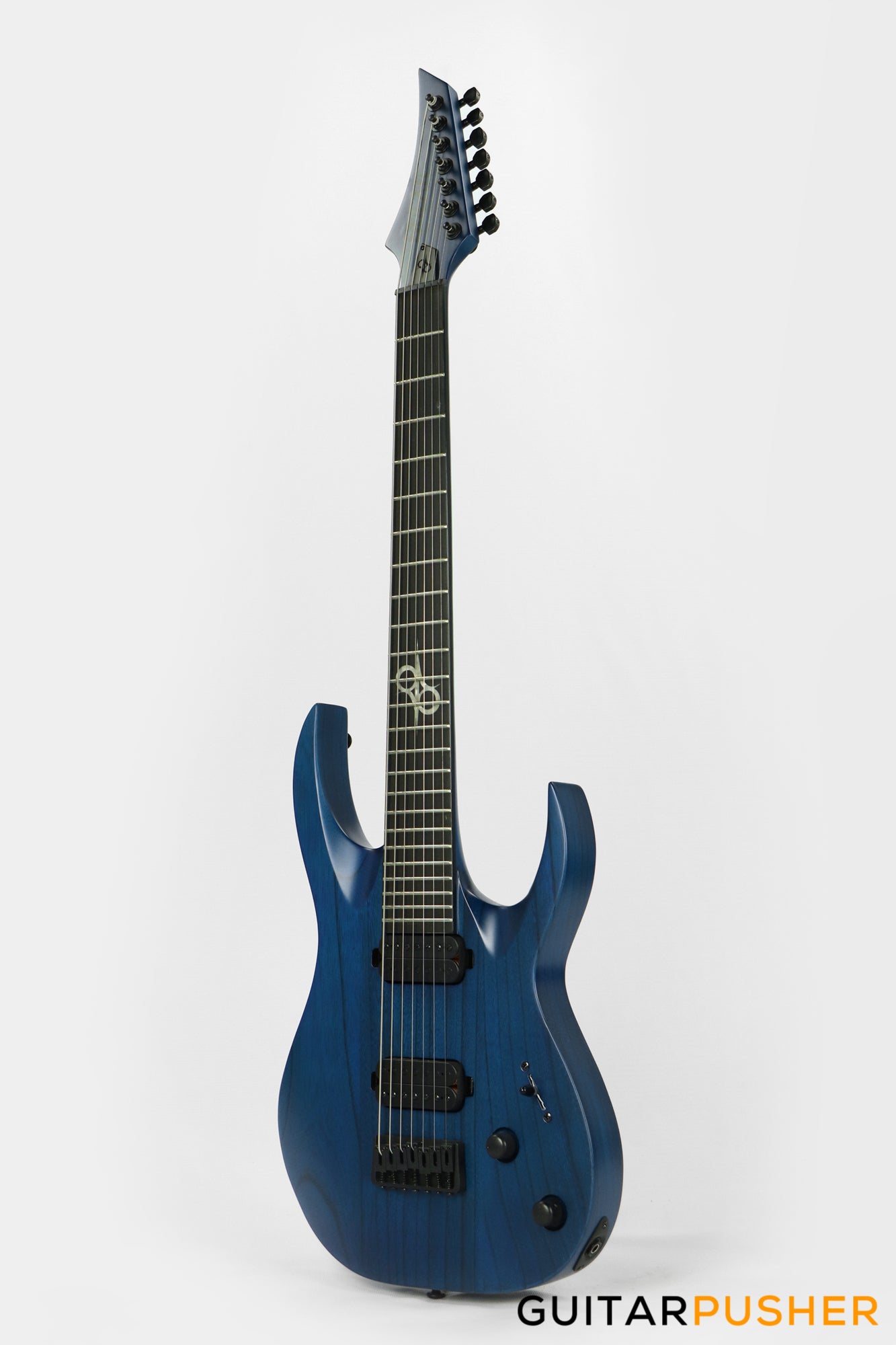 Solar Guitars A2.7TBL SK Trans Blue Matte 7-String Electric Guitar